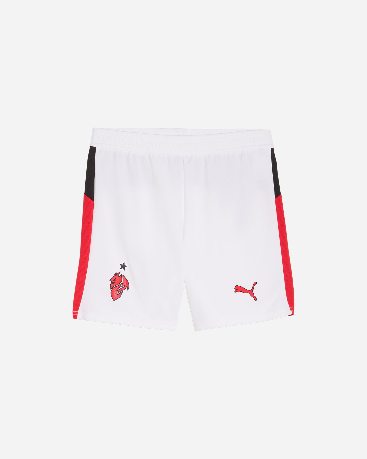 Pantaloncini calcio ufficiali PUMA MILAN HOME REPLICA 25-26 JR - Nero - 0 | Cisalfa Sport