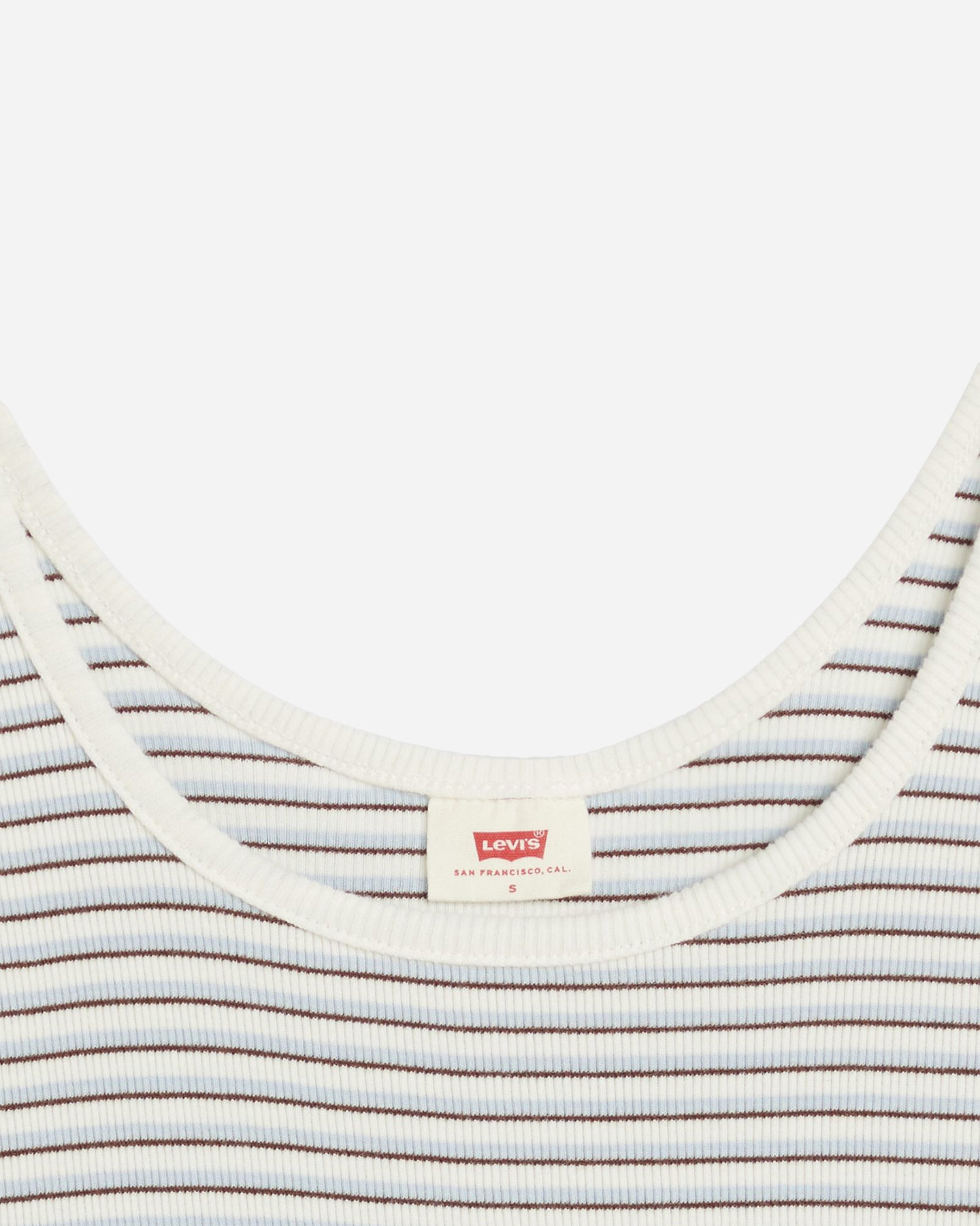 Canotta LEVI'S RIB STRIPE W - Blu - 5 | Cisalfa Sport