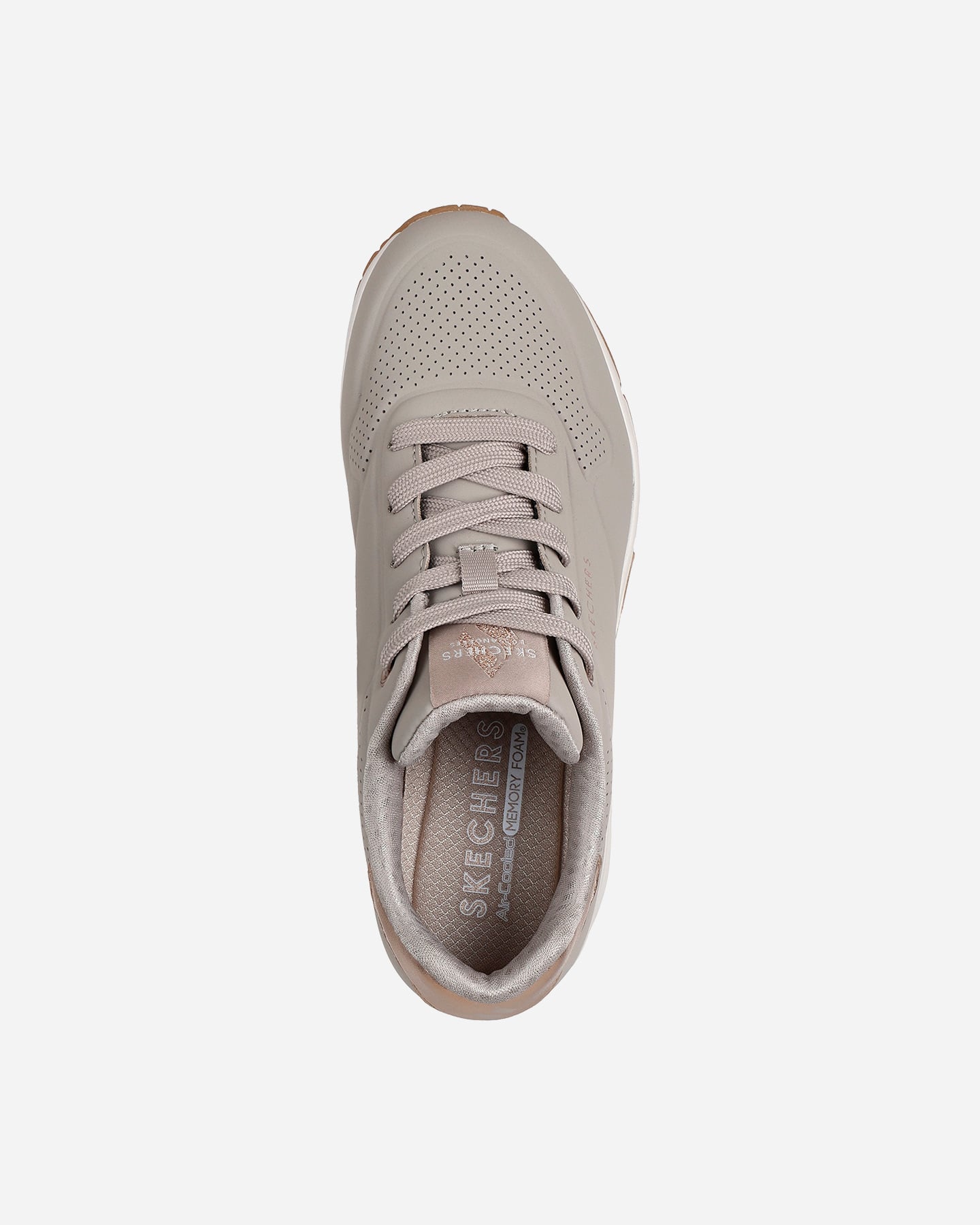 Scarpe sneakers SKECHERS UNO W - Beige - 2 | Cisalfa Sport