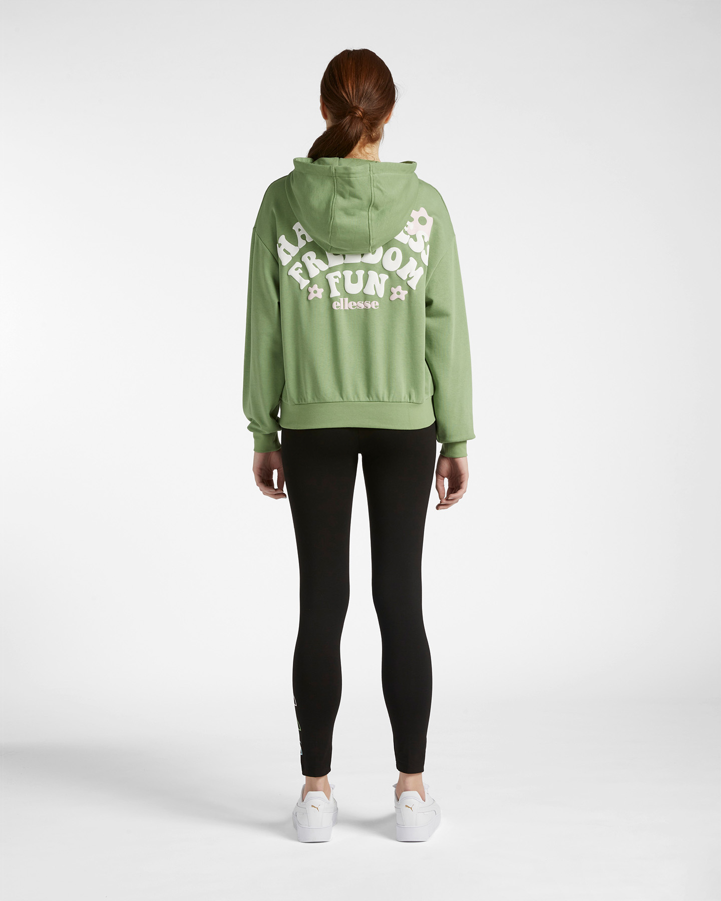 Felpa ELLESSE BASIC W - Verde - 2 | Cisalfa Sport
