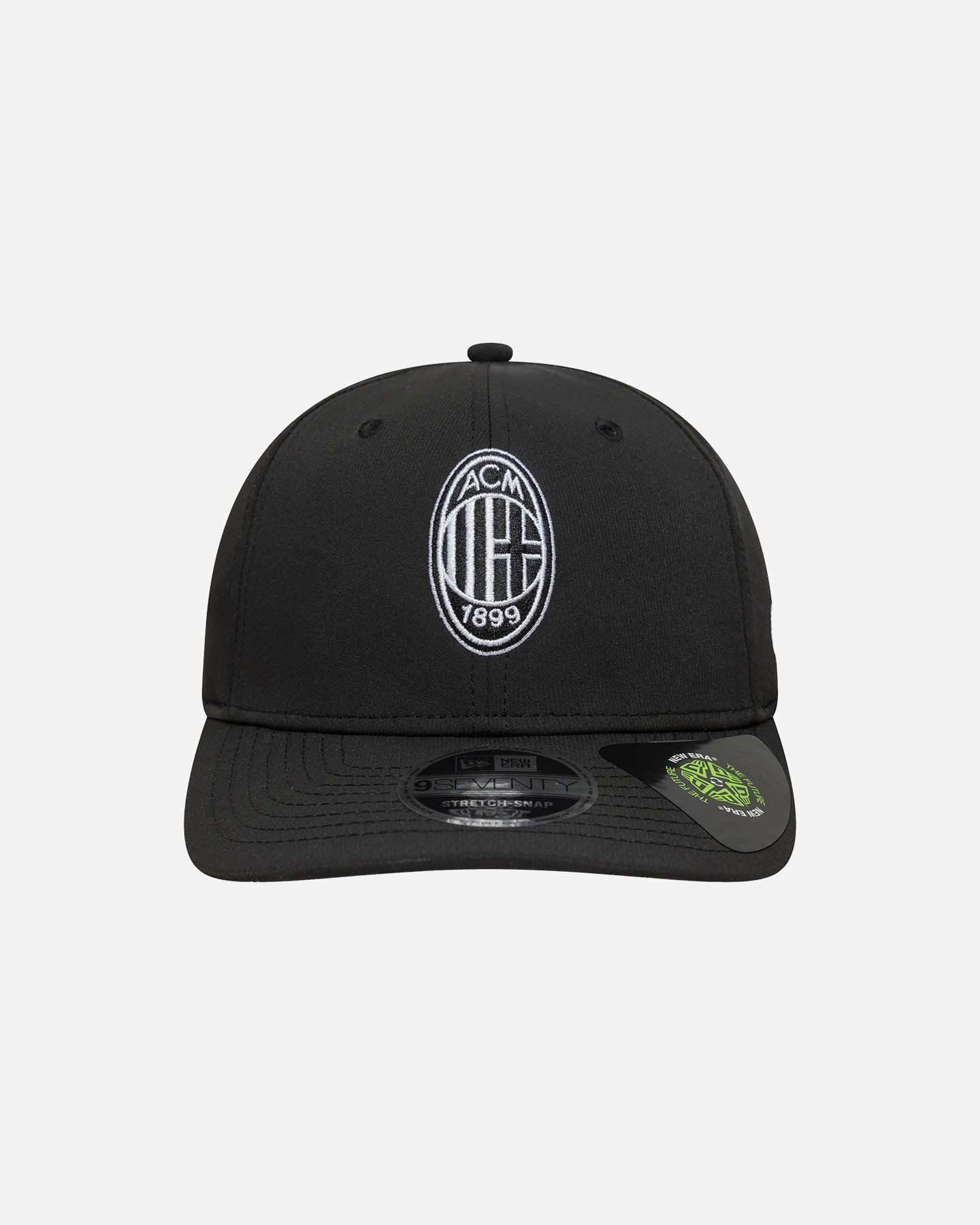 Accessorio calcio ufficiale NEW ERA 9SEVENTY STRETCH SNAP AC MILAN M - Nero - 1 | Cisalfa Sport