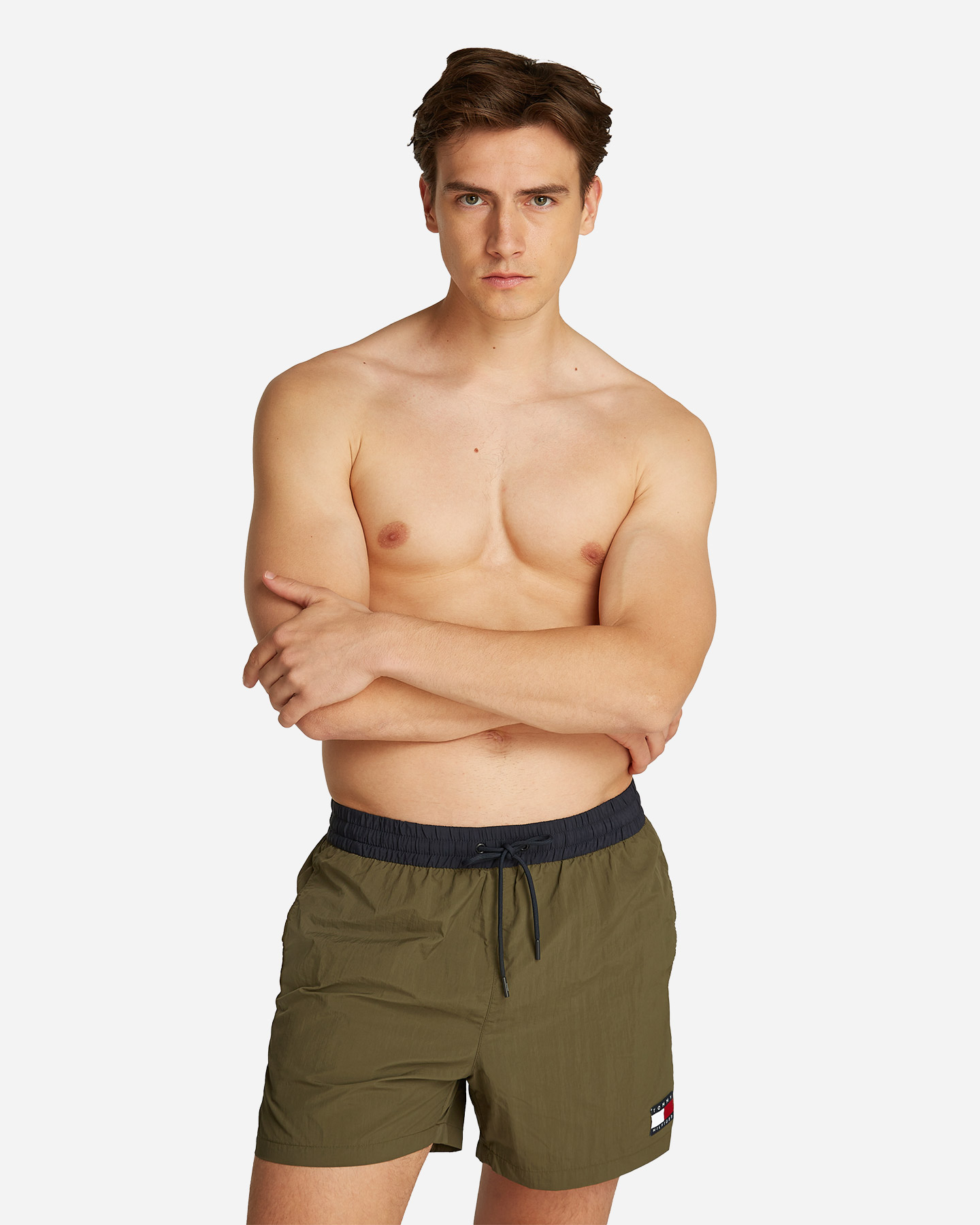 Boxer mare TOMMY HILFIGER BOXER CINTURA BICOLOR M - Verde - 1 | Cisalfa Sport