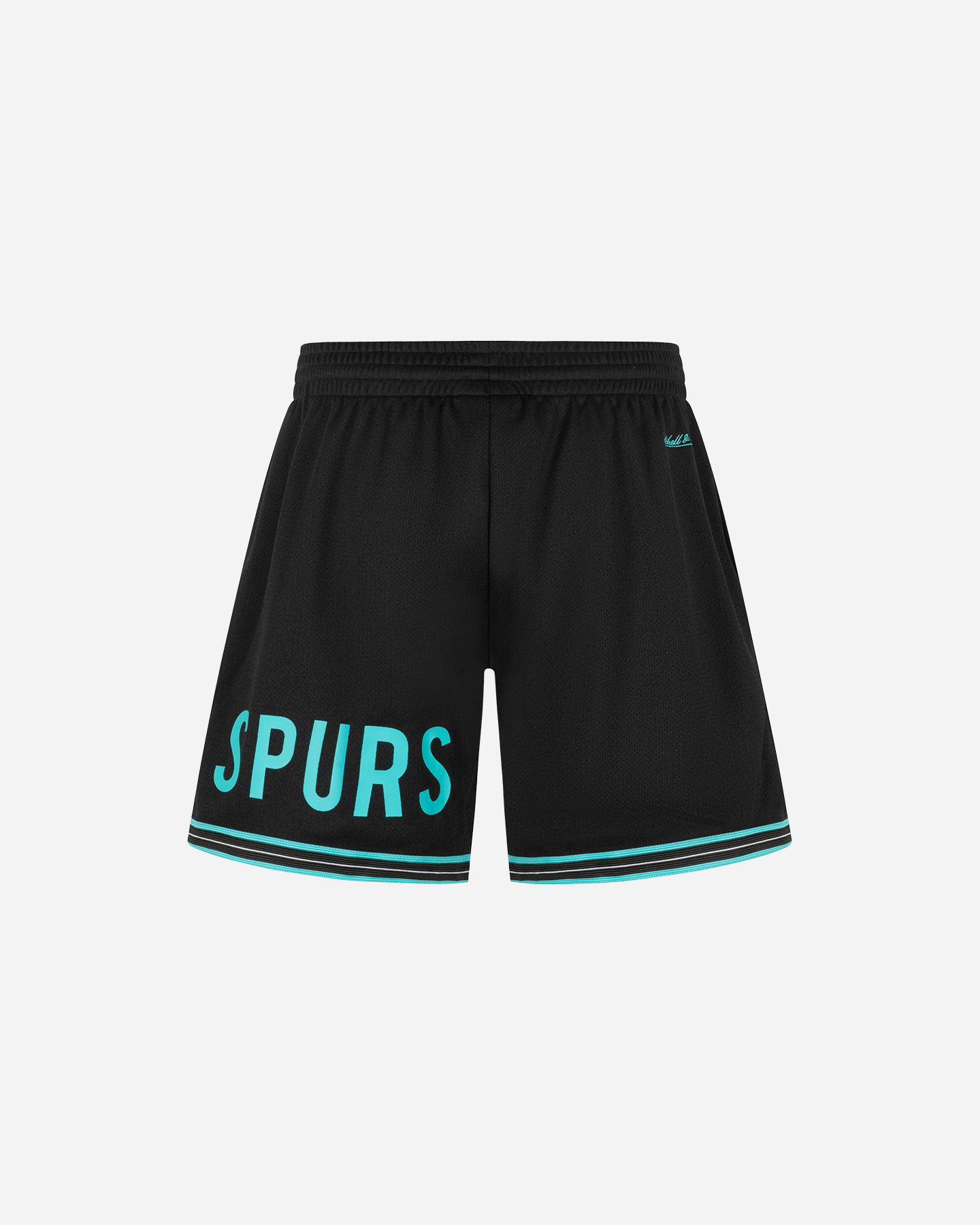 Pantaloncini basket MITCHELL&NESS TEAM ORIGINS 7IN VINTAGE LOGO SPURS M - Nero - 1 | Cisalfa Sport