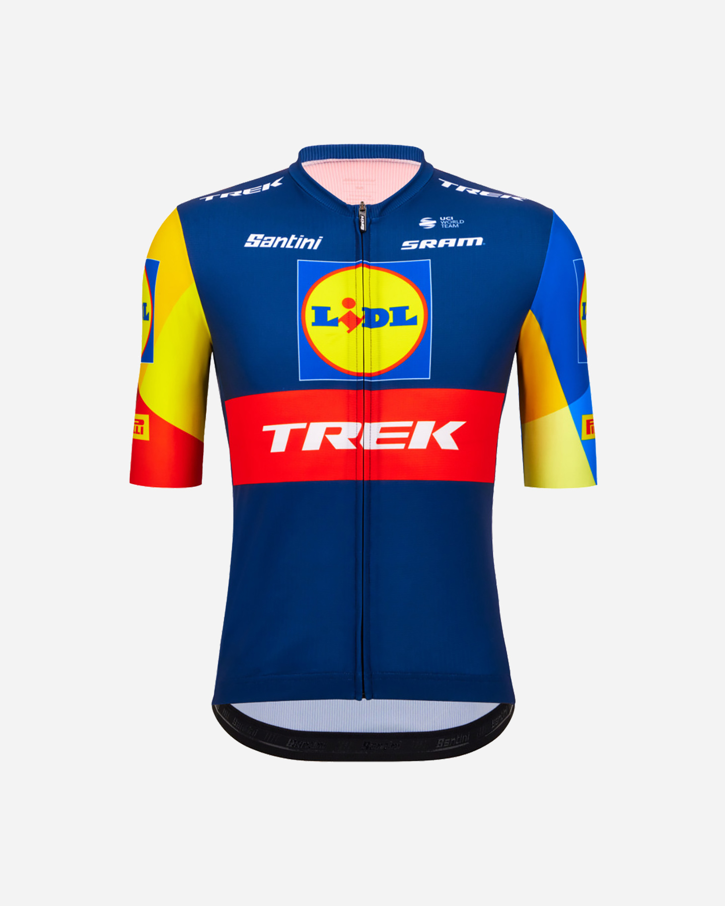 Maglia ciclismo SANTINI LIDL TREK FAN LINE M - Blu - 0 | Cisalfa Sport