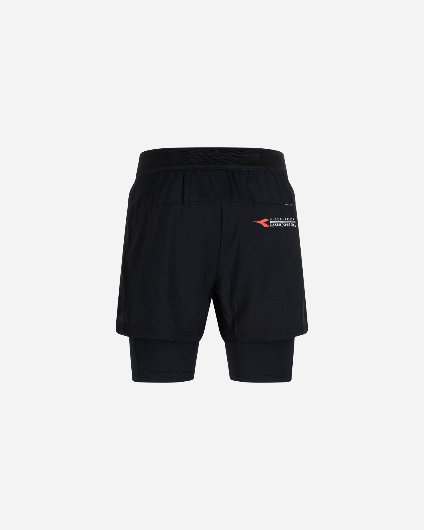 Short running DIADORA 2IN1 BE ONE M - Nero - 1 | Cisalfa Sport