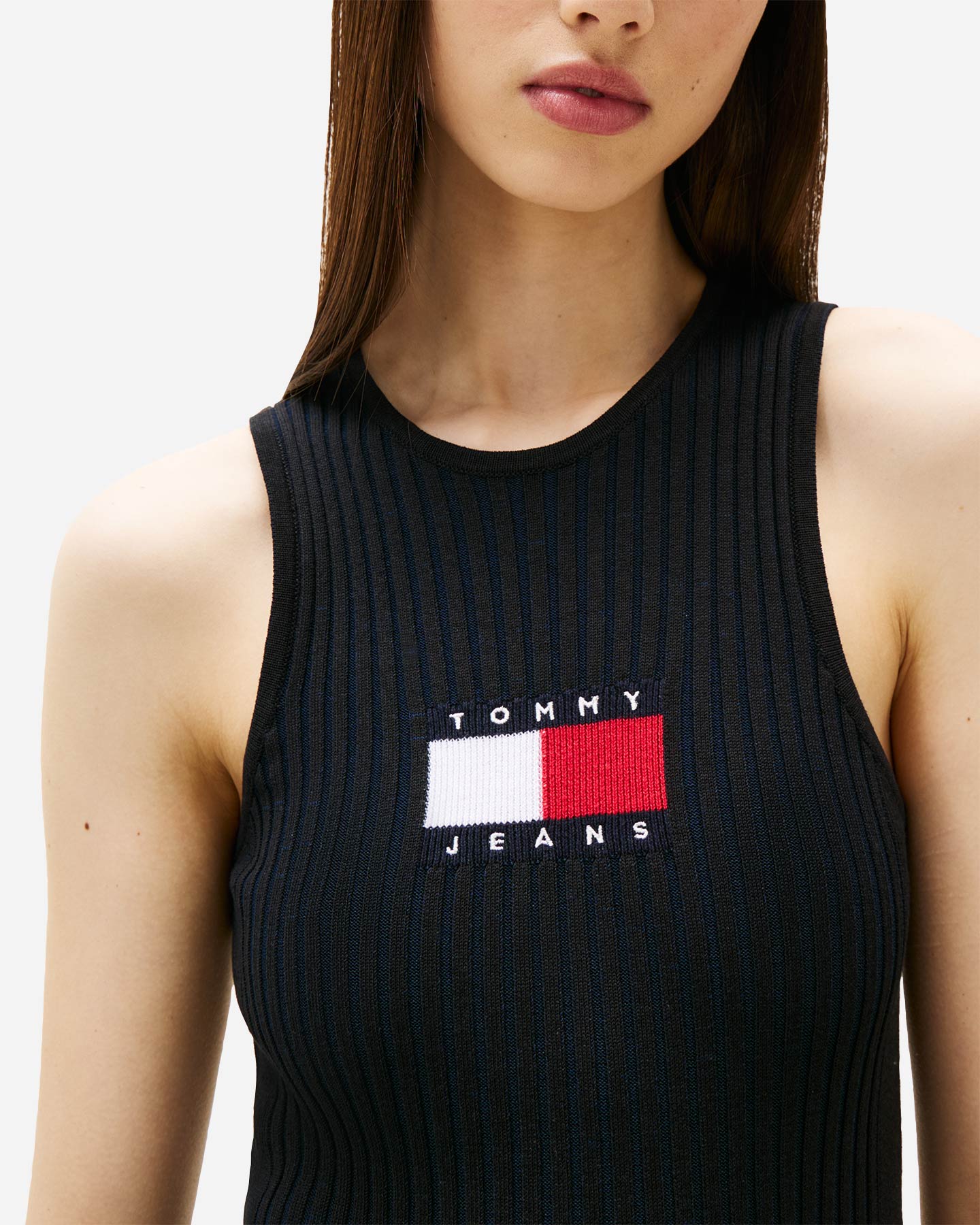 Abito TOMMY HILFIGER FLAG W - Nero - 1 | Cisalfa Sport
