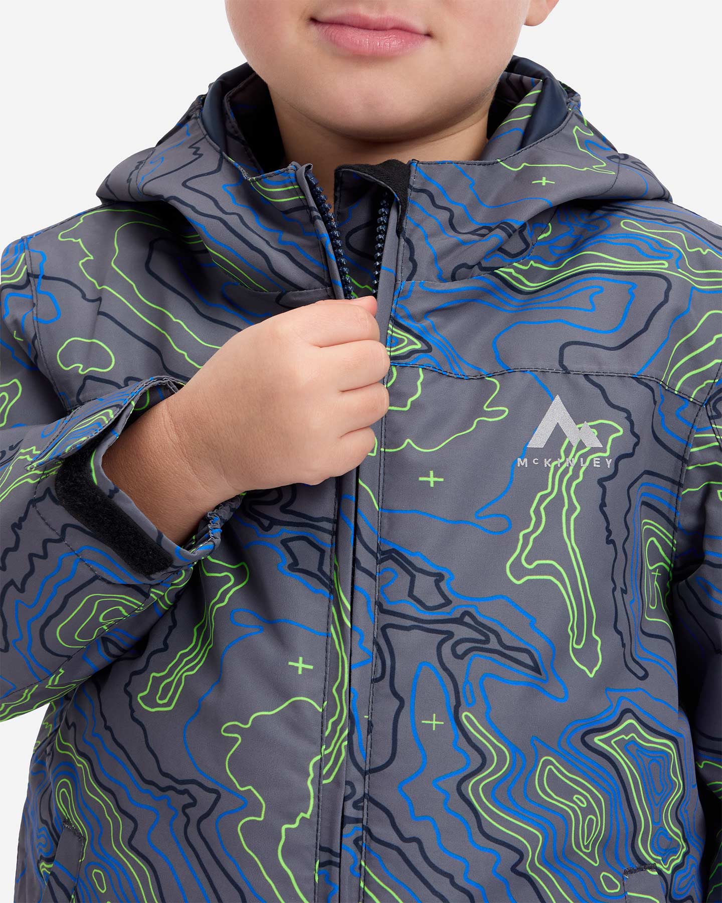 Giacca sci MCKINLEY TIMBER III JR - Color mix - 4 | Cisalfa Sport