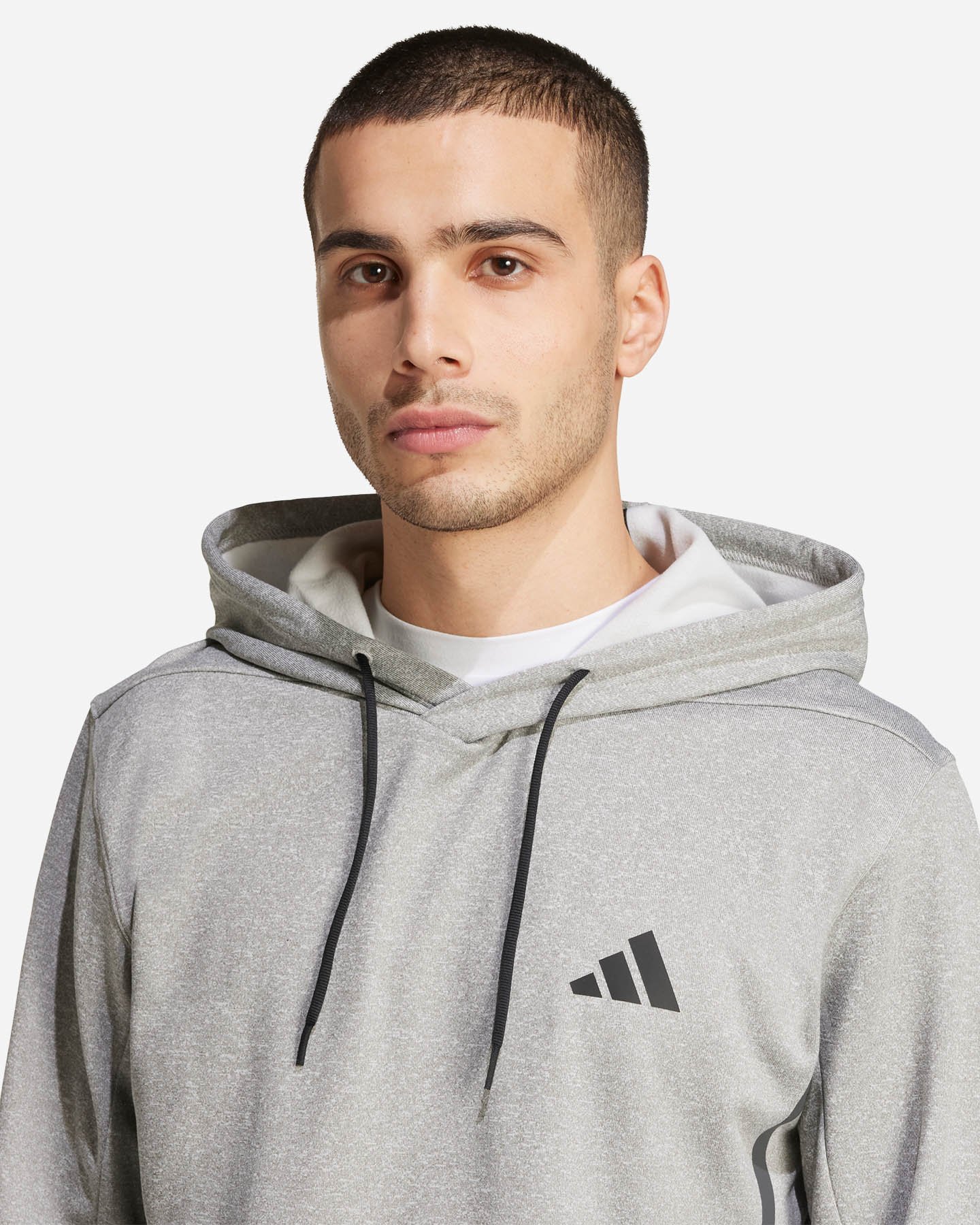 Felpa training ADIDAS CLASSIC M - Grigio - 4 | Cisalfa Sport