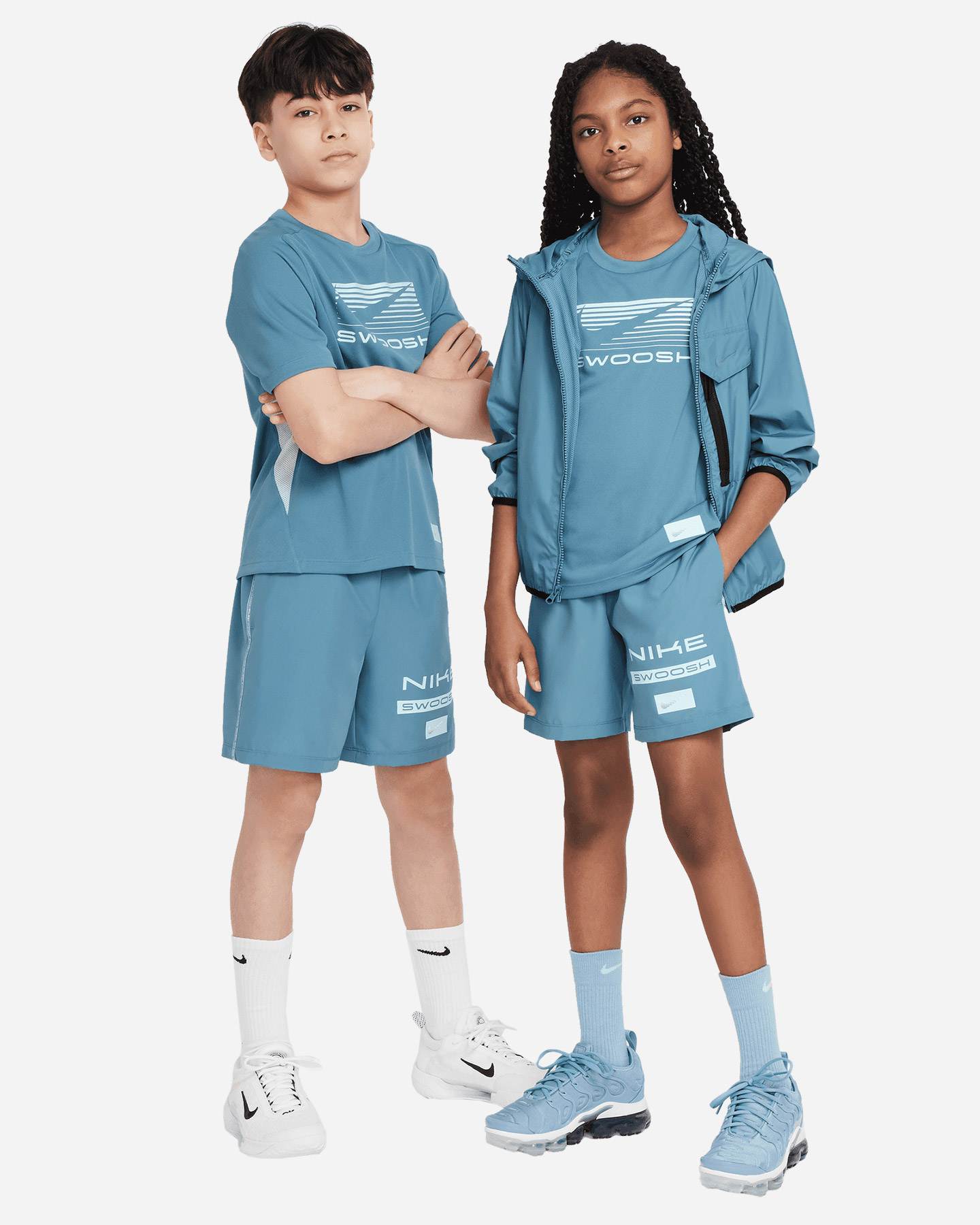 Pantaloncini NIKE LOVE JR - Blu - 4 | Cisalfa Sport