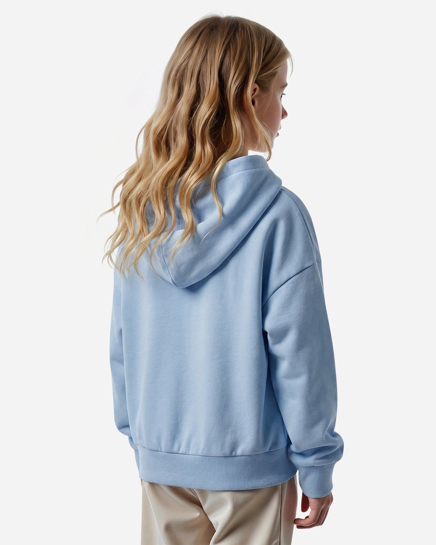 Felpa MIA M BASIC ATHLETIC JR - Azzurro - 3 | Cisalfa Sport