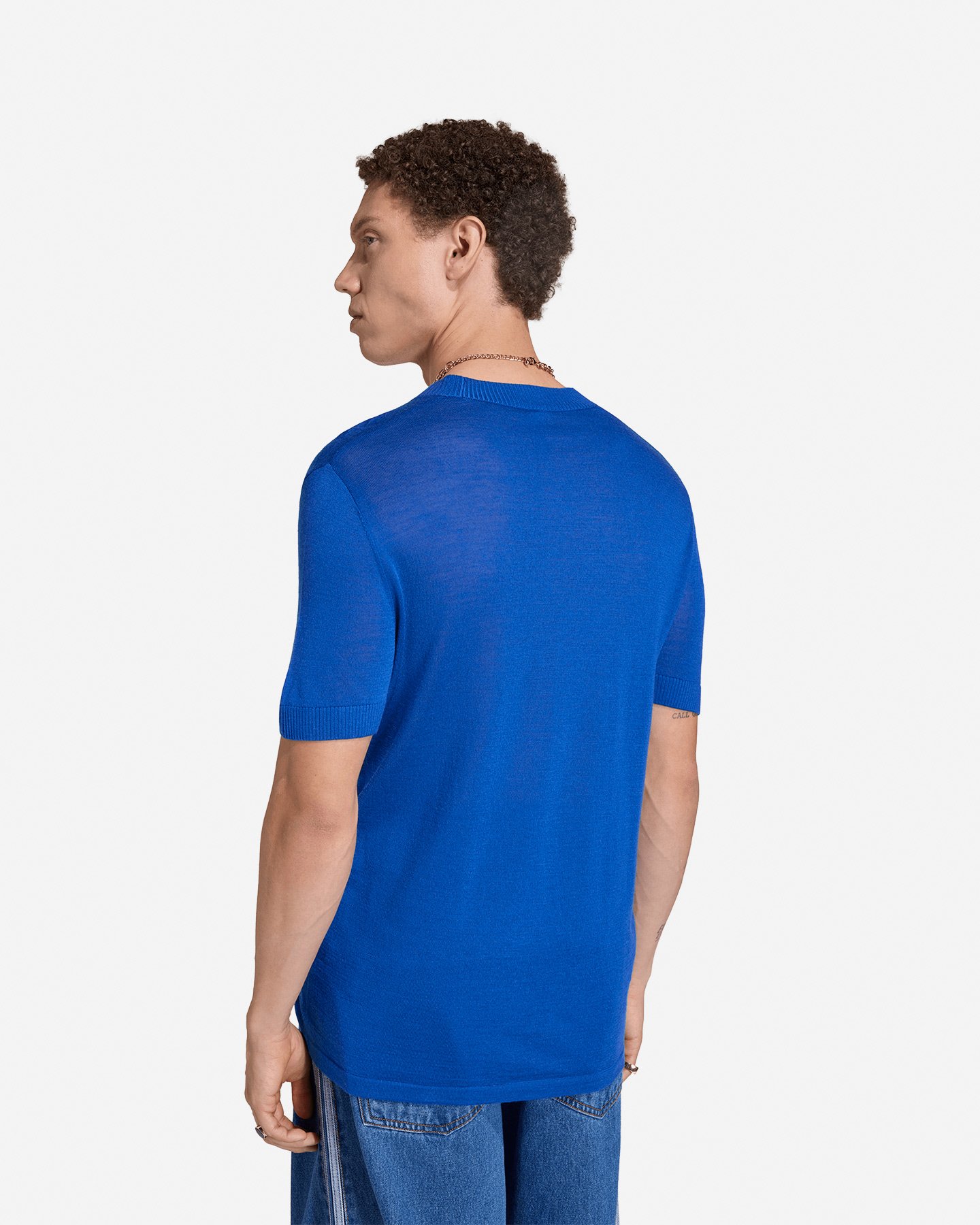 T-shirt ADIDAS ITALIA 70S M - Blu - 3 | Cisalfa Sport