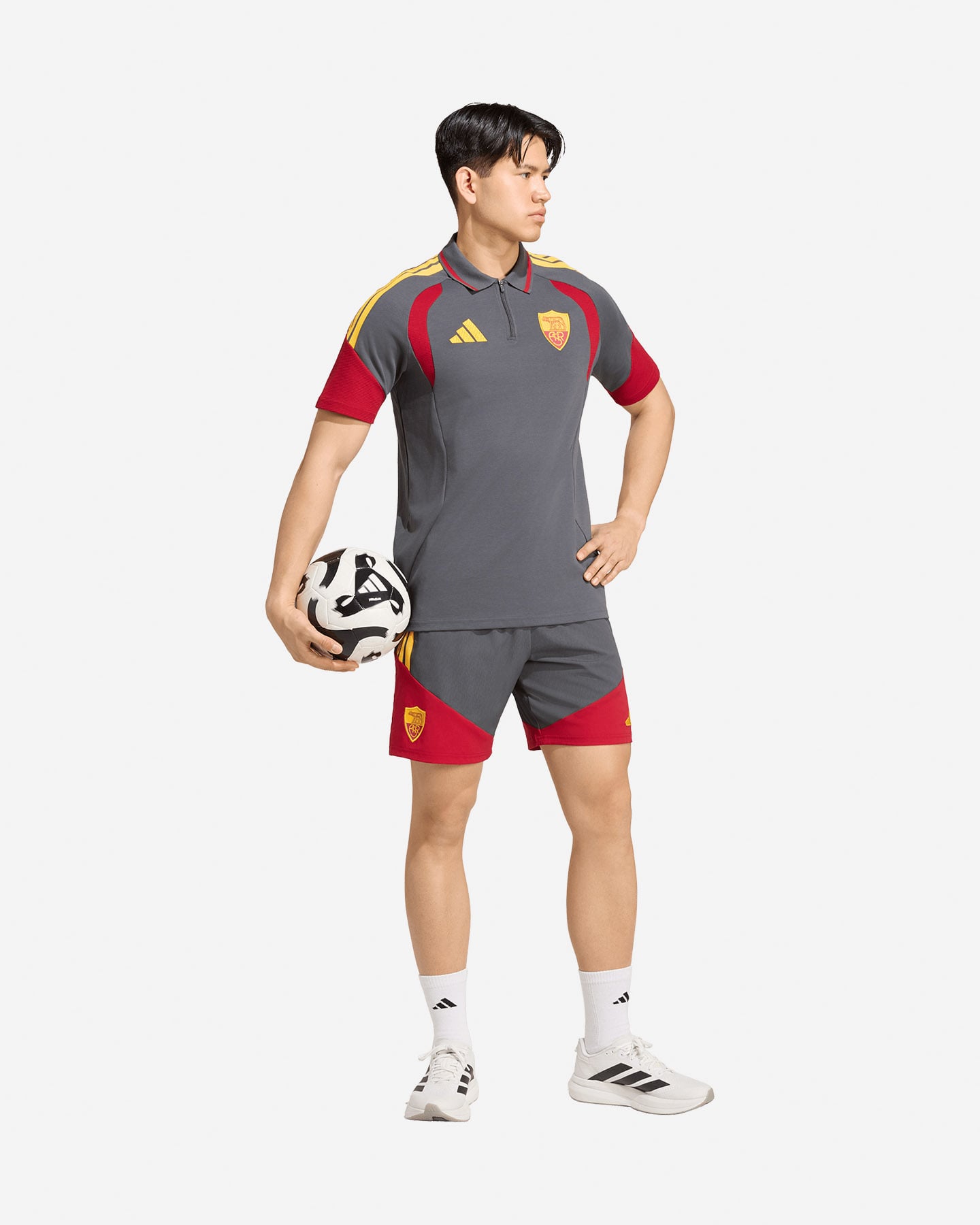 Abbigliamento calcio ufficiale ADIDAS TIRO26 COMPETITION DOWNTIME AS ROMA 26-27 M - Color mix - 2 | Cisalfa Sport