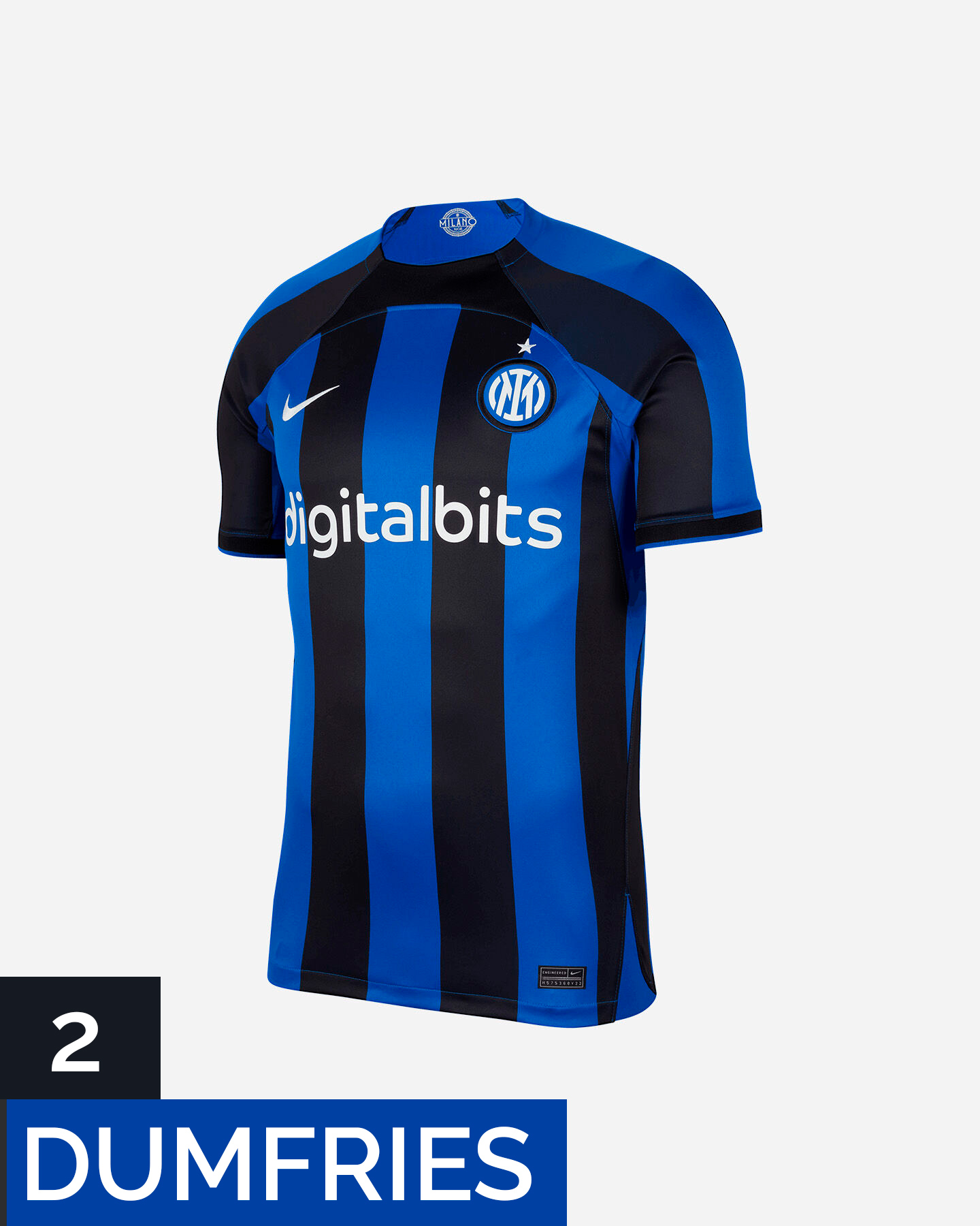 Accessorio calcio STILSCREEN STAMPA DUMFRIES HOME 22-23  - Color mix - 0 | Cisalfa Sport