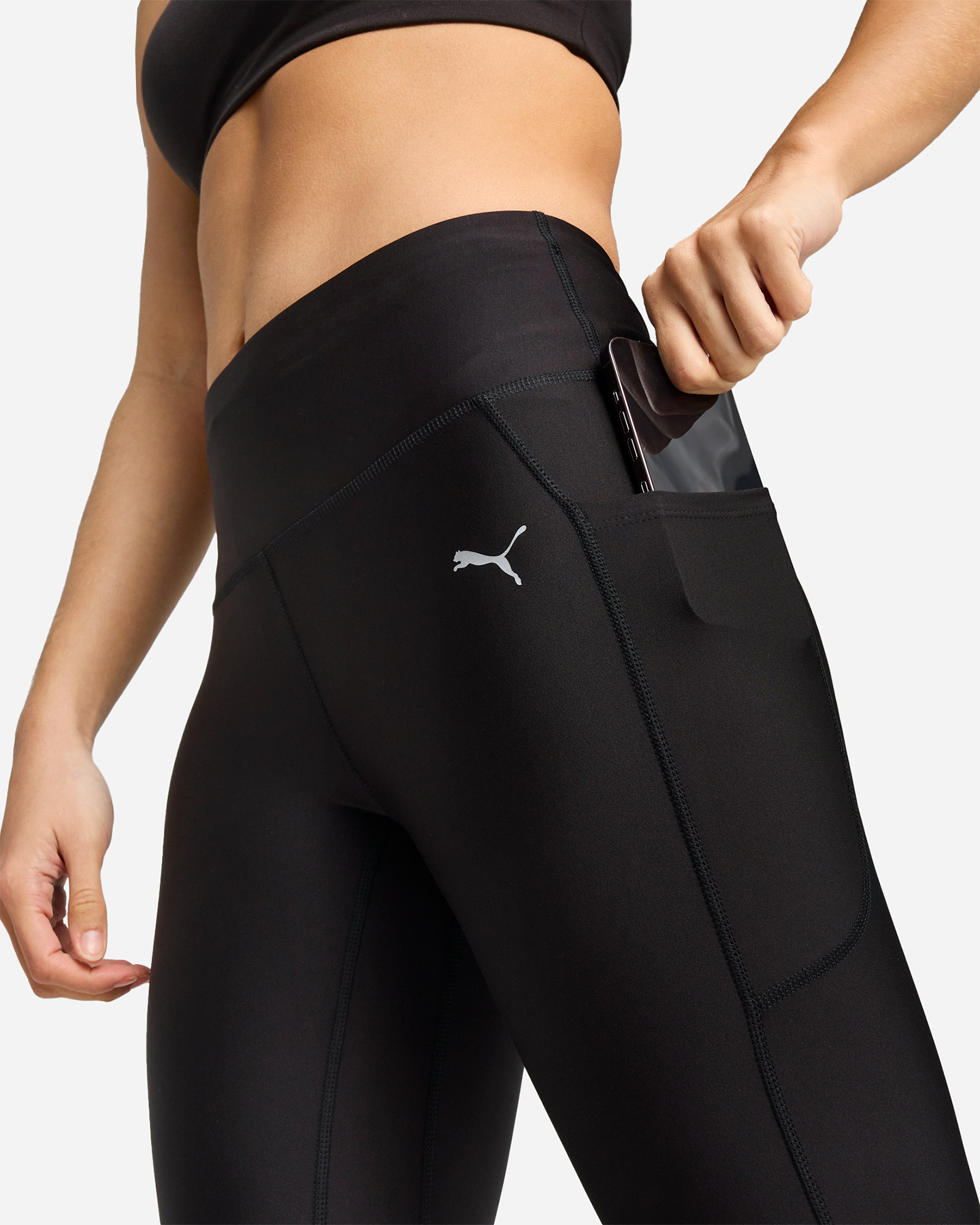 Capri running PUMA RUN VELOCITY 3-4 W - Nero - 5 | Cisalfa Sport