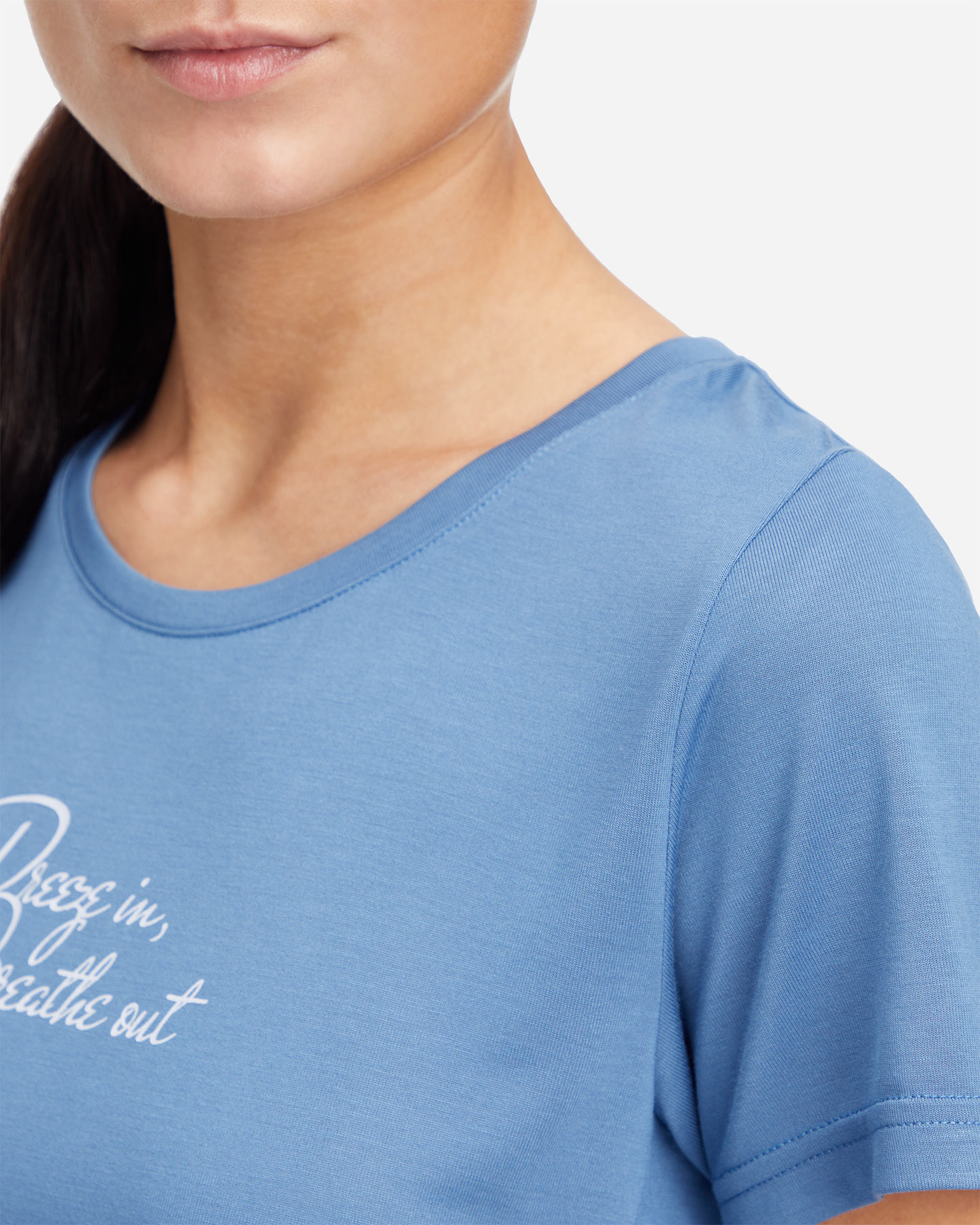 T-shirt training ENERGETICS OGERDINA W - Blu - 4 | Cisalfa Sport