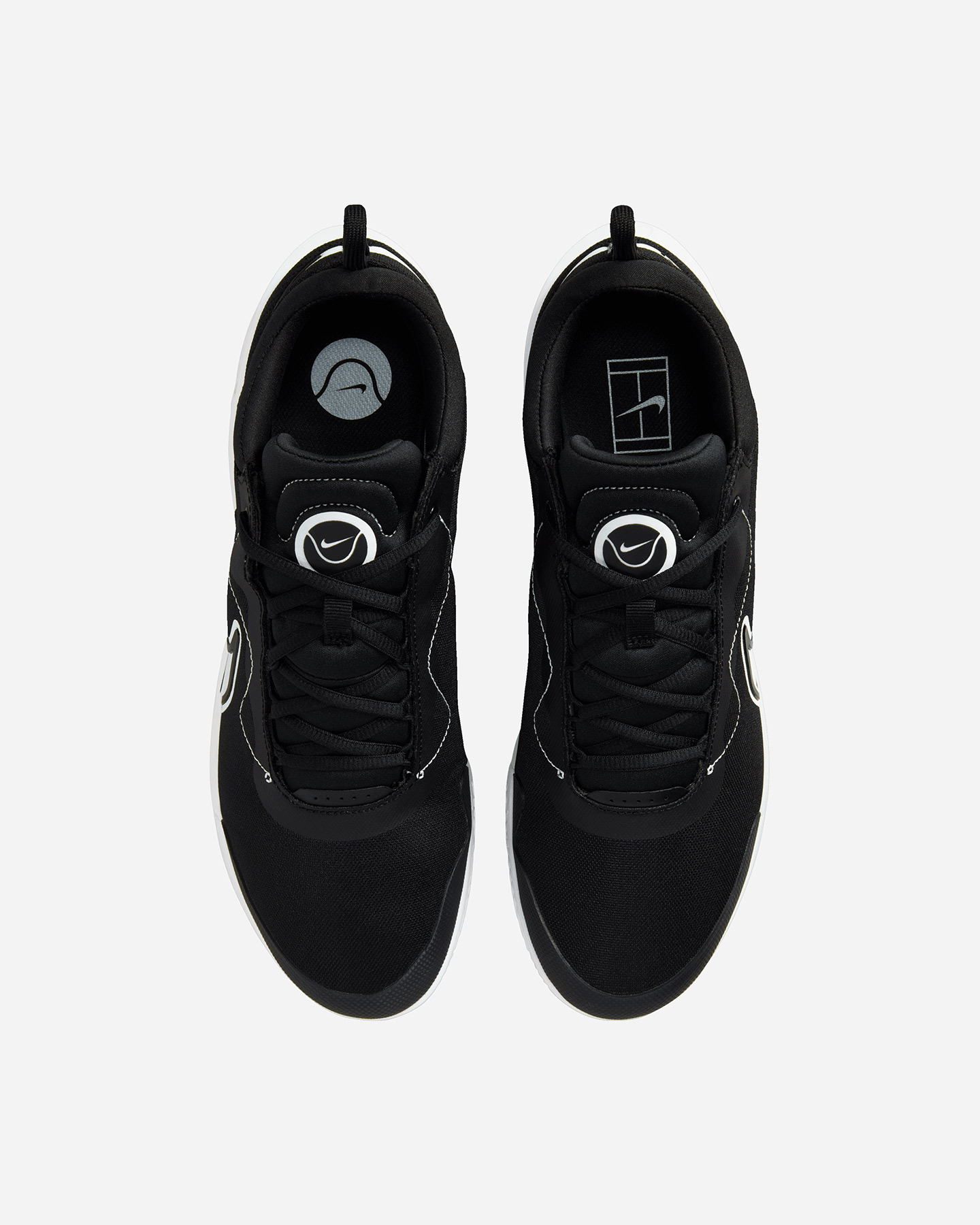 Scarpe tennis NIKE COURT ZOOM PRO CLAY M - Nero - 3 | Cisalfa Sport