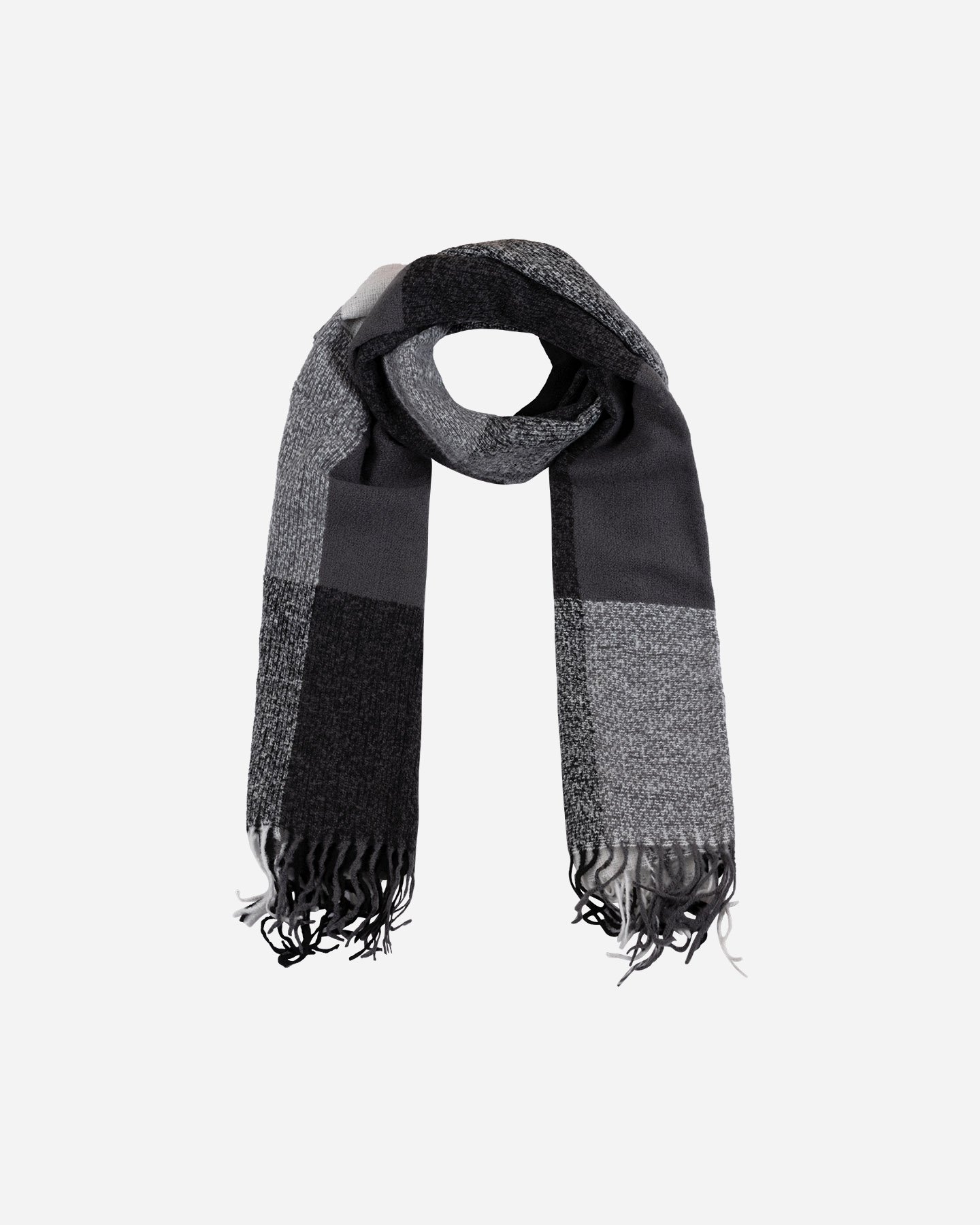 Sciarpa DACK'S LIGHT CHECK W - Nero - 0 | Cisalfa Sport