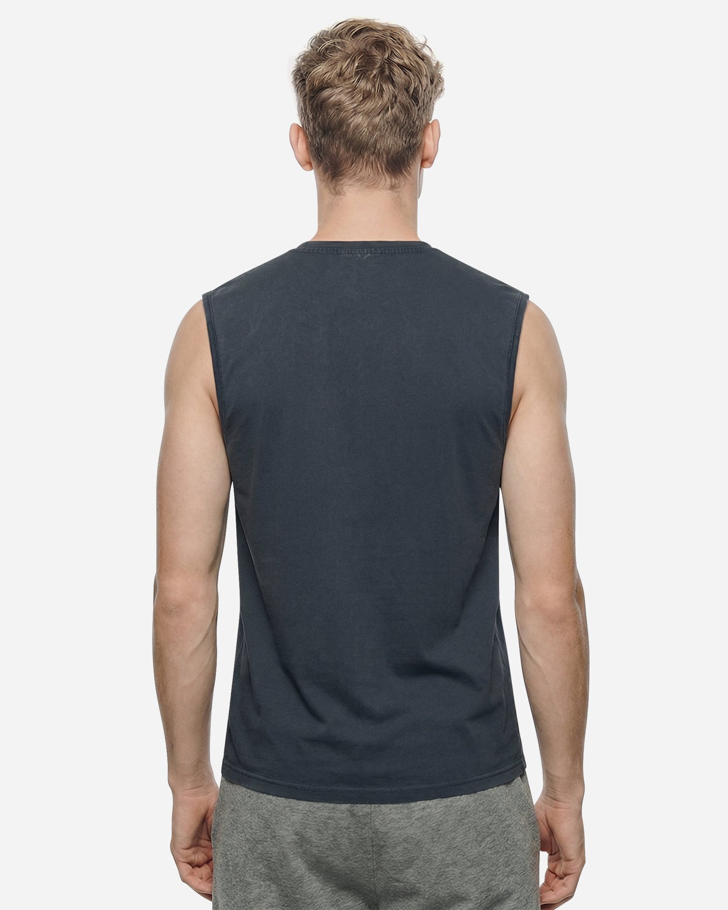 Canotta ABC BASIC ATHLETIC M - Blu Navy - 3 | Cisalfa Sport