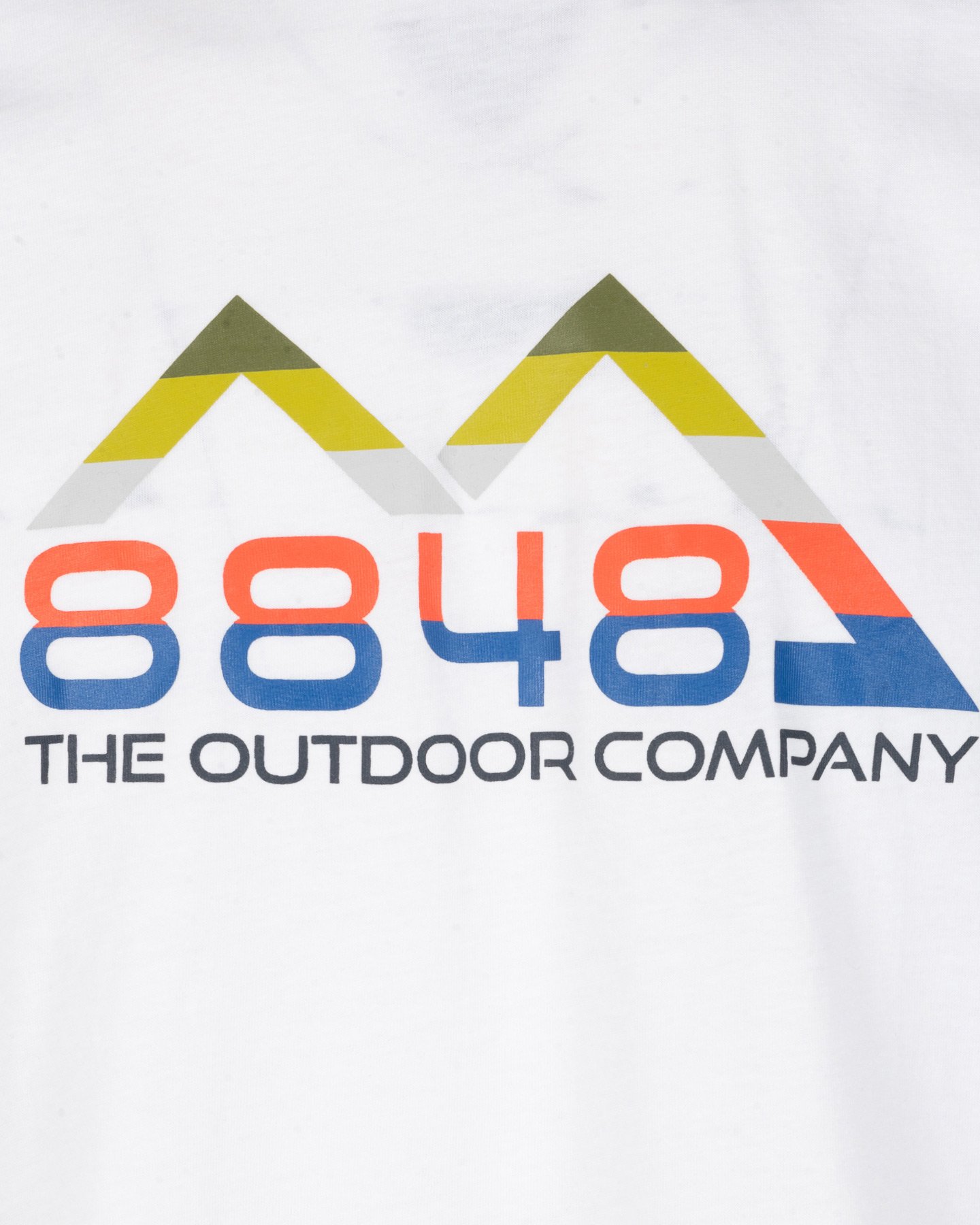 T-shirt 8848 MOUNTAIN ESSENTIAL M - Bianco - 2 | Cisalfa Sport