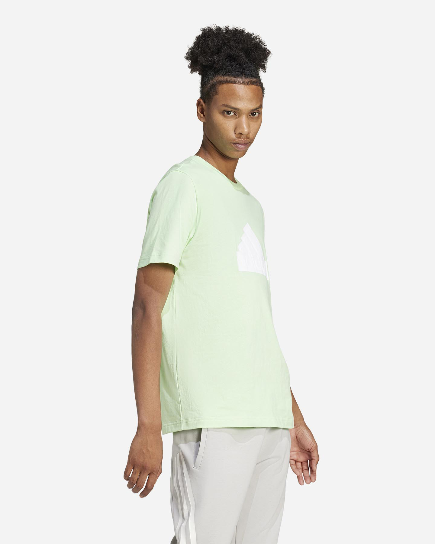 T-shirt ADIDAS BADGE OF SPORT M - Verde - 3 | Cisalfa Sport