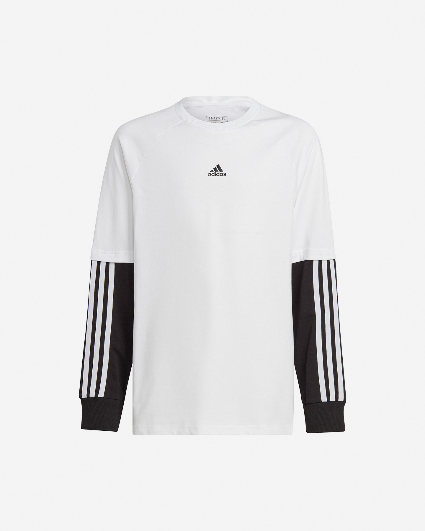 T-shirt ADIDAS STREET JAM BICOLOR JR - Nero - 0 | Cisalfa Sport