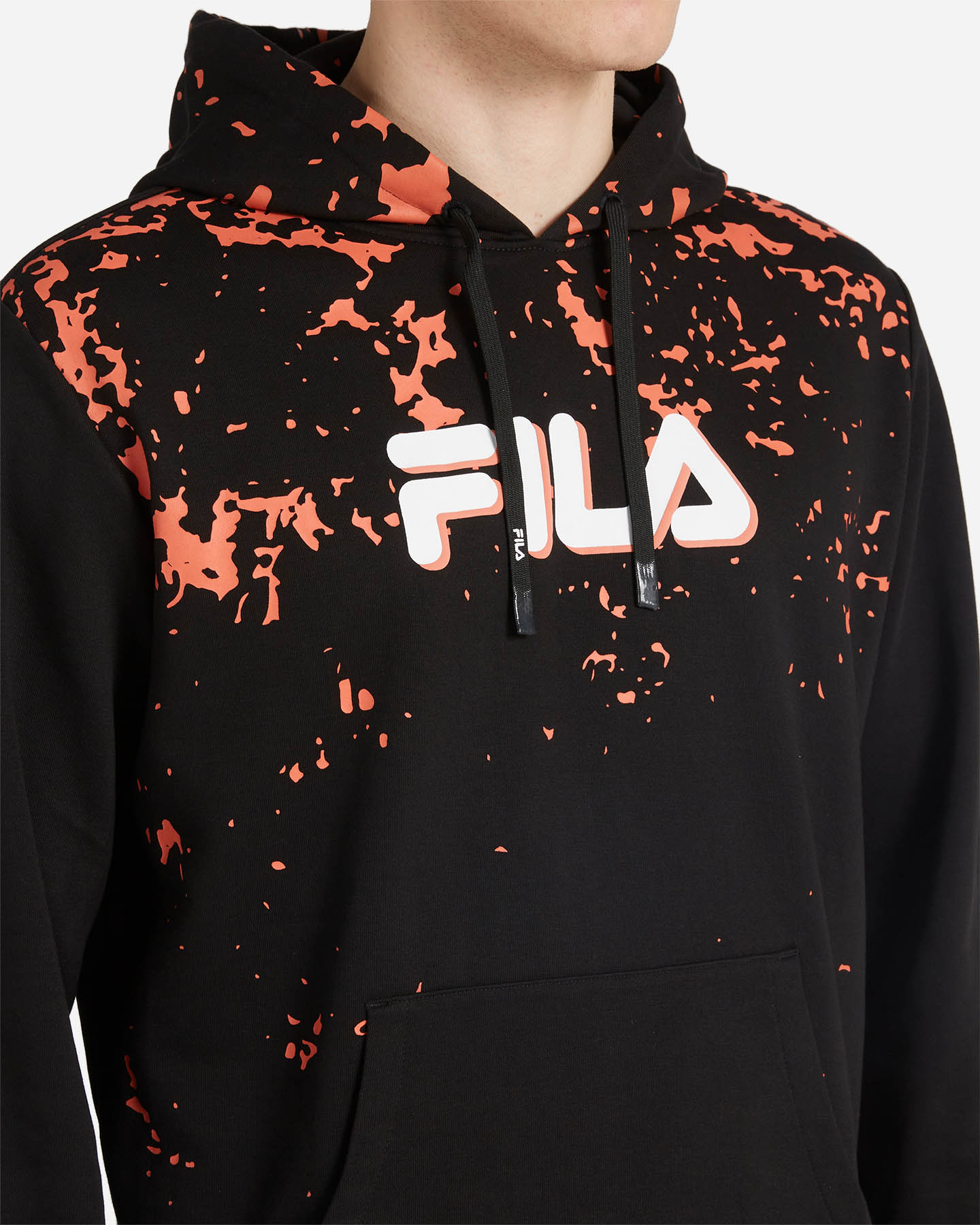 Felpa FILA SPRAY M - Nero - 4 | Cisalfa Sport