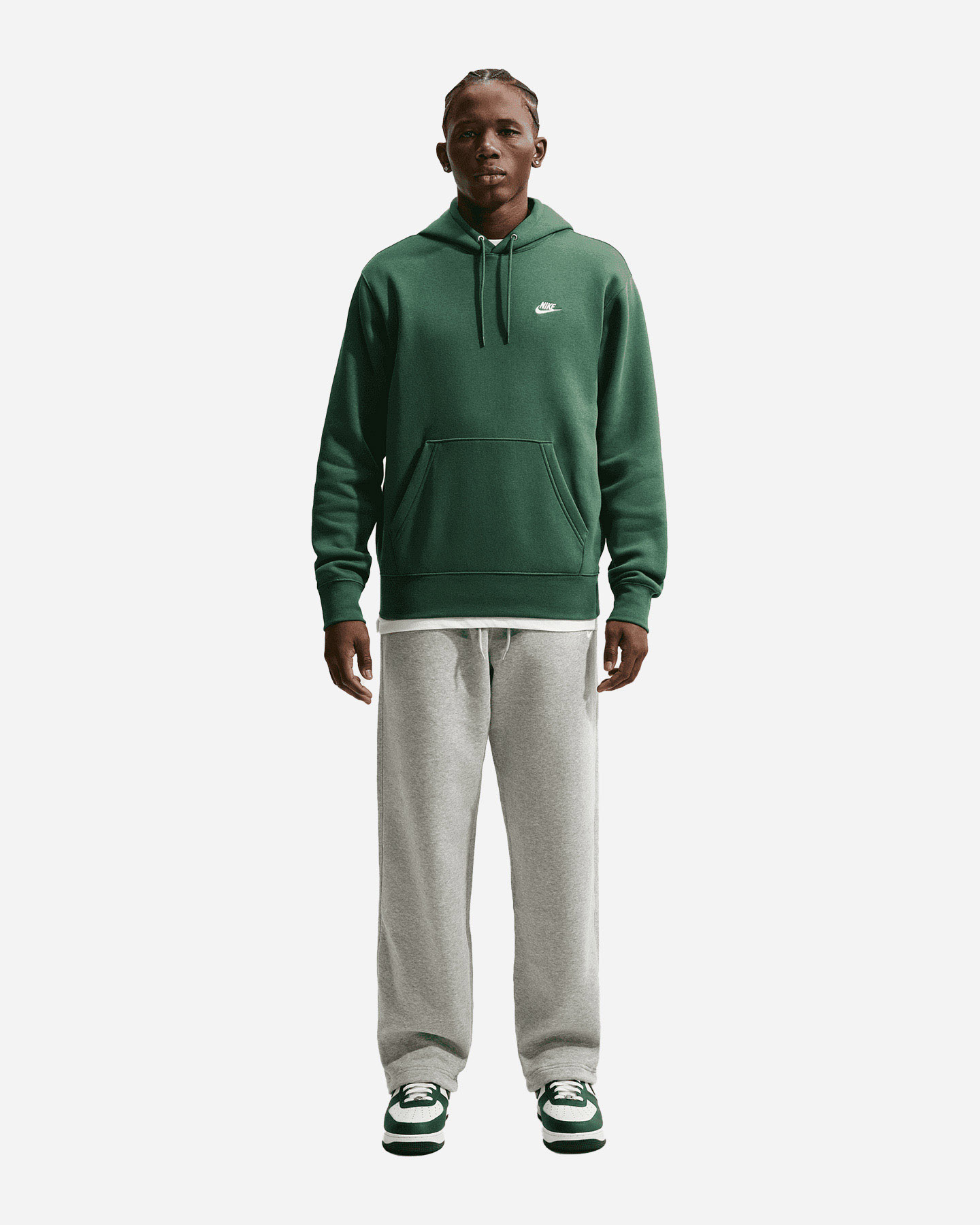 Felpa NIKE CLUB M - Verde - 1 | Cisalfa Sport