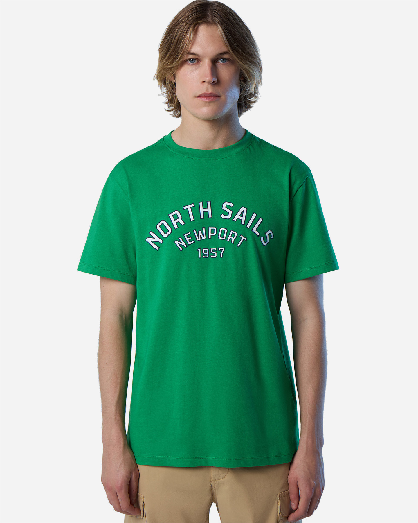 T-shirt NORTH SAILS LOGO EXTENDED M - Verde - 1 | Cisalfa Sport