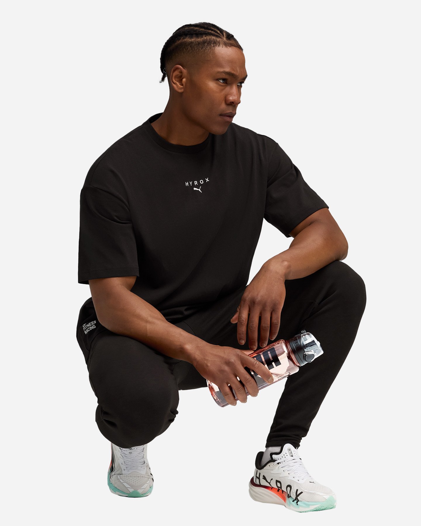 T-shirt training PUMA HYROX SMALL LOGO M - Nero - 4 | Cisalfa Sport