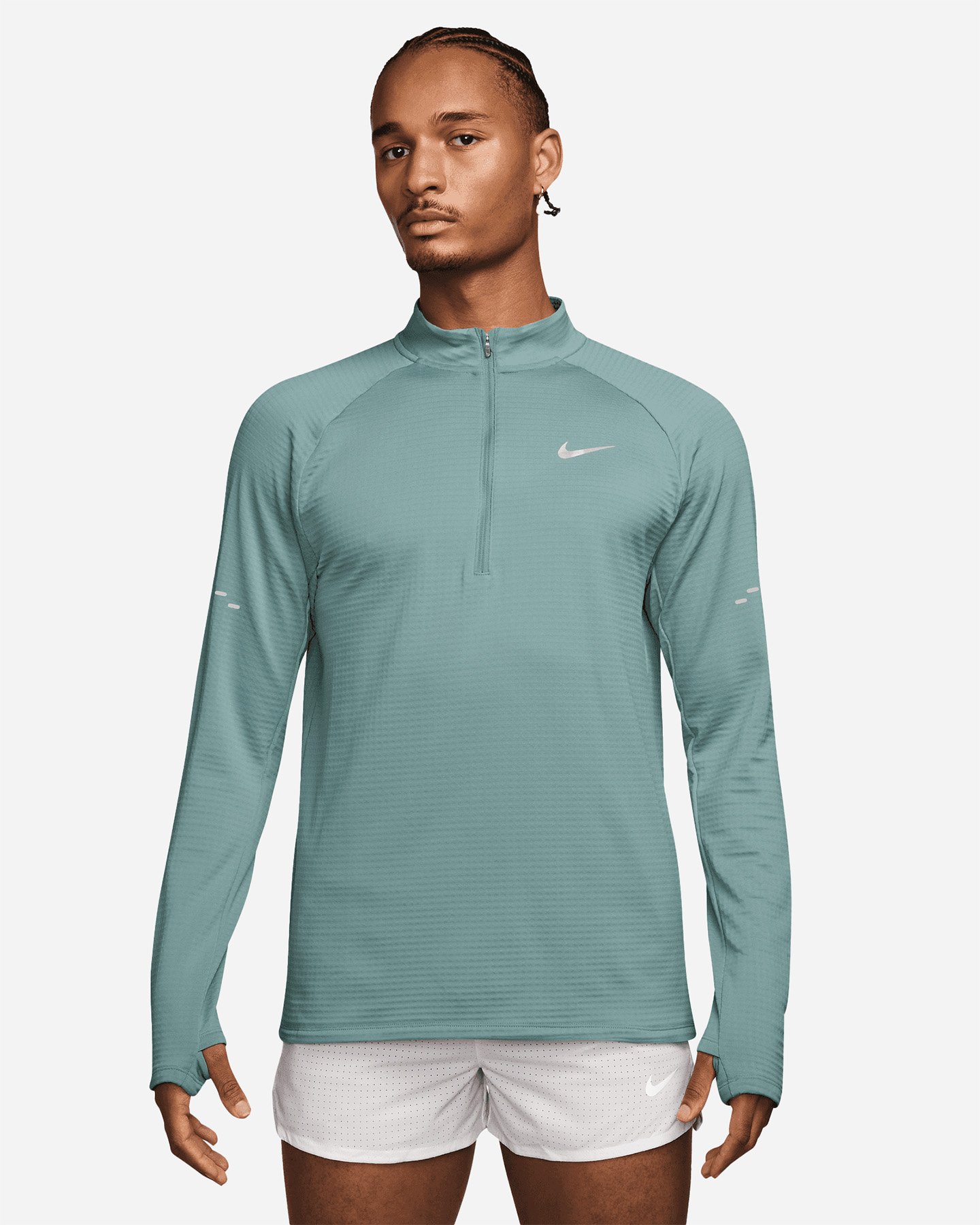 Maglia running NIKE REPEL WINTERIZED STRIDE M - Grigio - 0 | Cisalfa Sport