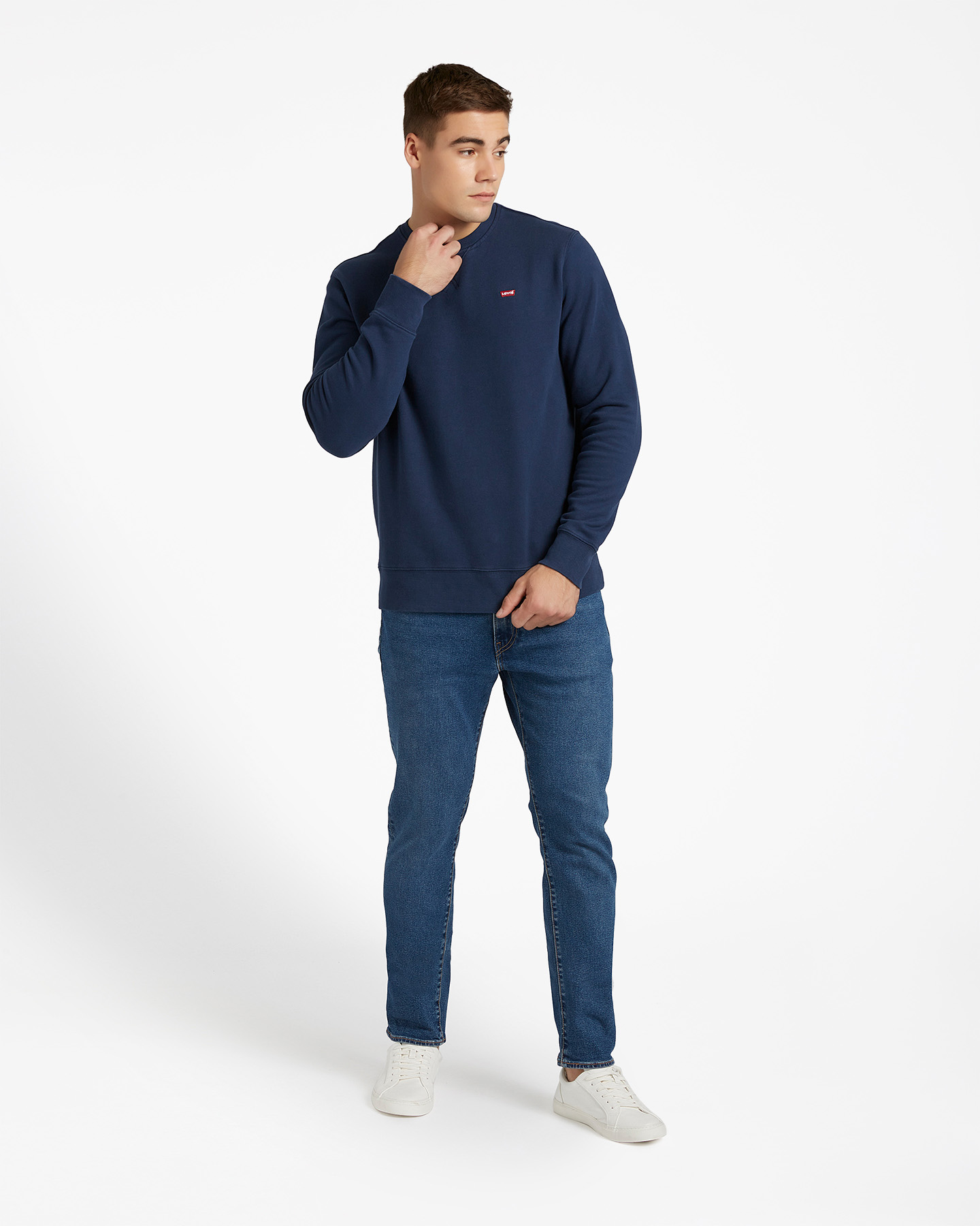 Felpa LEVI'S NEW ORIGINAL CREW M - Blu - 1 | Cisalfa Sport