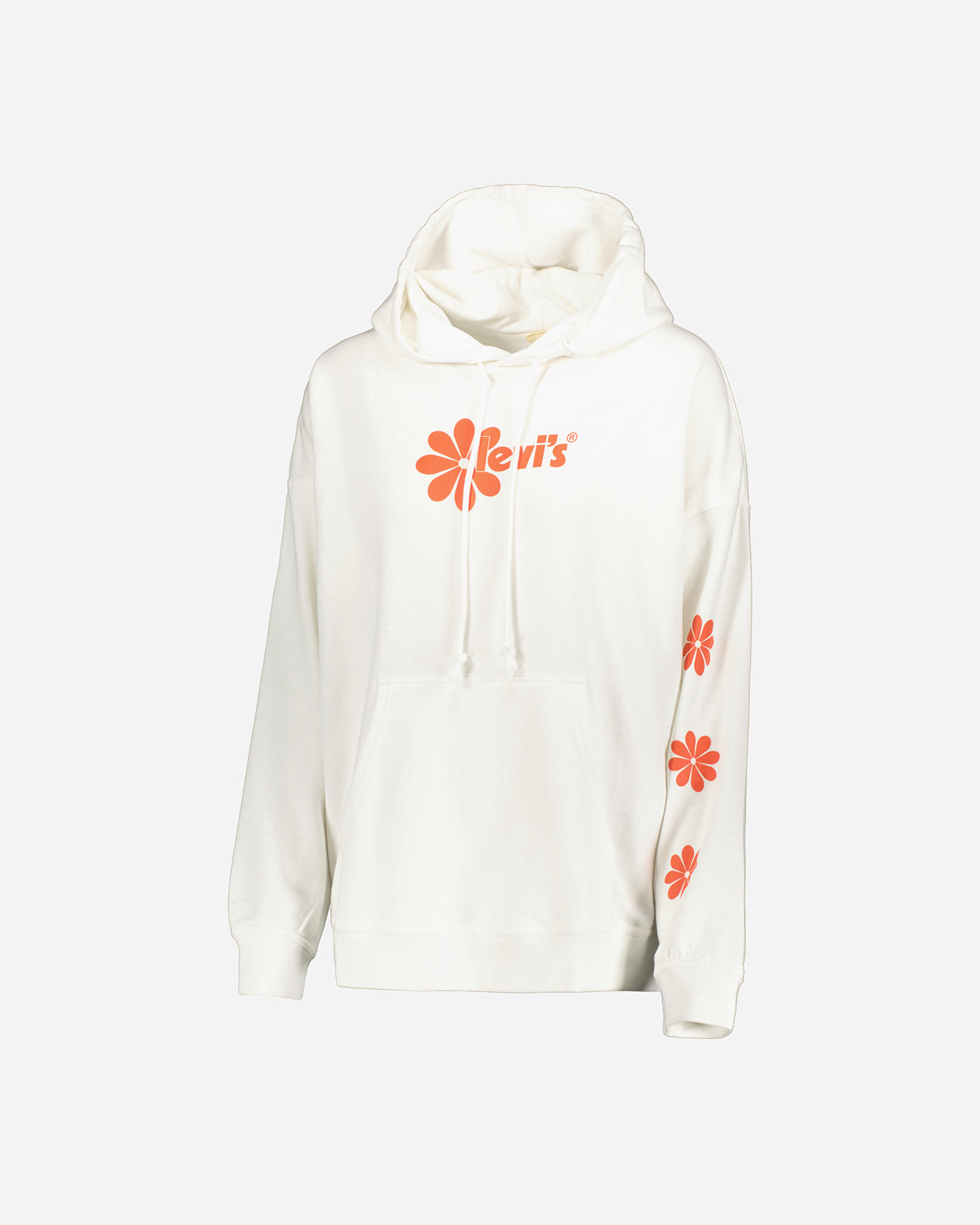 Felpa LEVI'S CLOSE LOGO DAISY W - Bianco - 0 | Cisalfa Sport