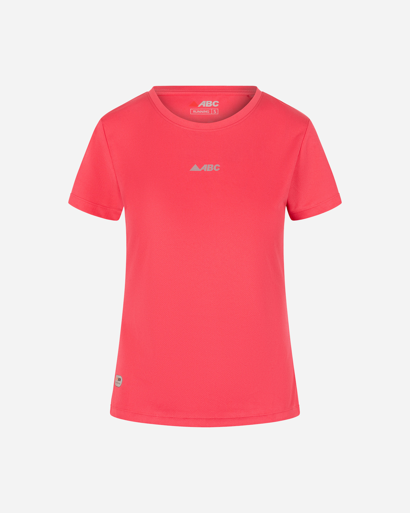 T-shirt running ABC ESSENTIAL W - Rosa - 0 | Cisalfa Sport