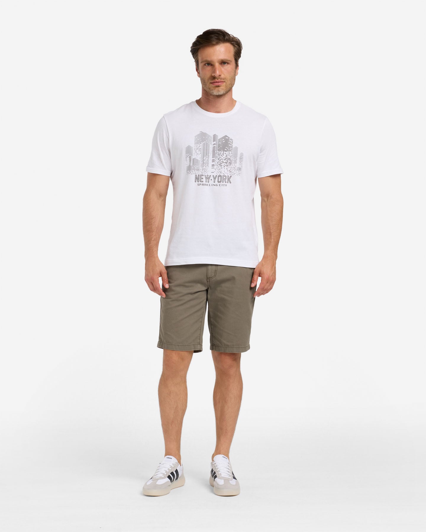 T-shirt DACK'S ESSENTIAL M - Bianco - 4 | Cisalfa Sport