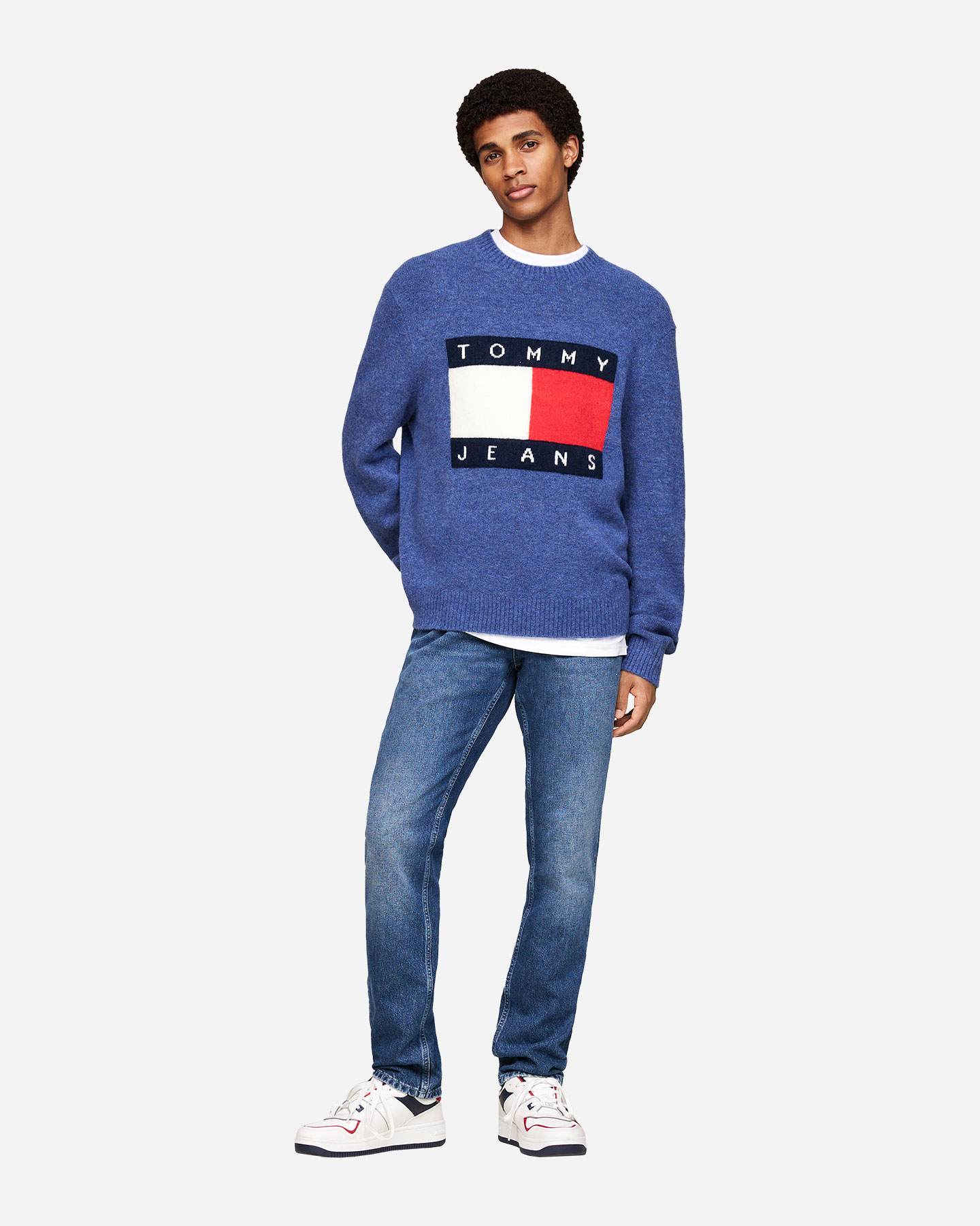 Jeans TOMMY HILFIGER SCANTON SLIM TS FLAG MEDIO M - Denim - 2 | Cisalfa Sport