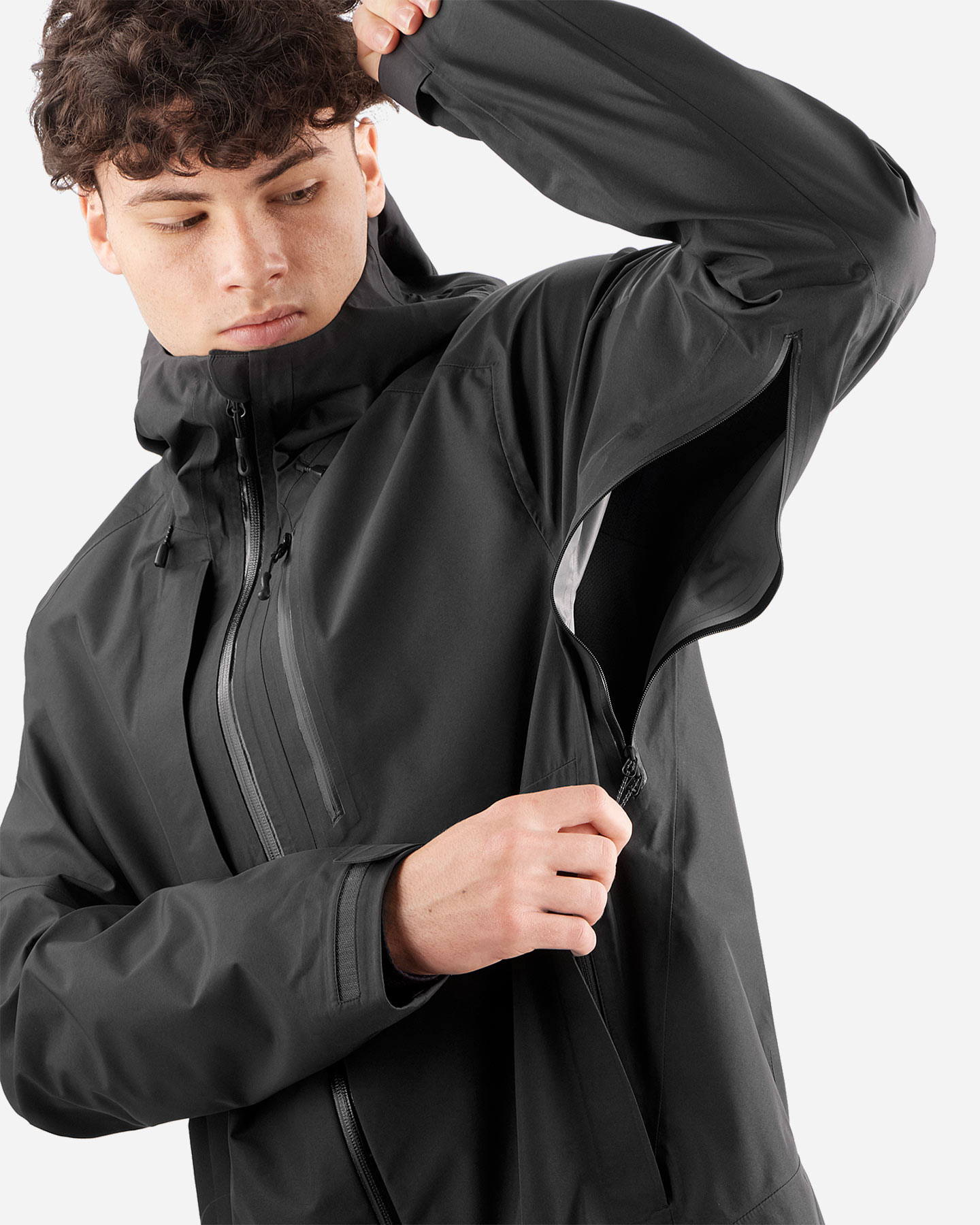 Giacca outdoor SALOMON OUTLINE 3L GTX M - Grigio - 5 | Cisalfa Sport