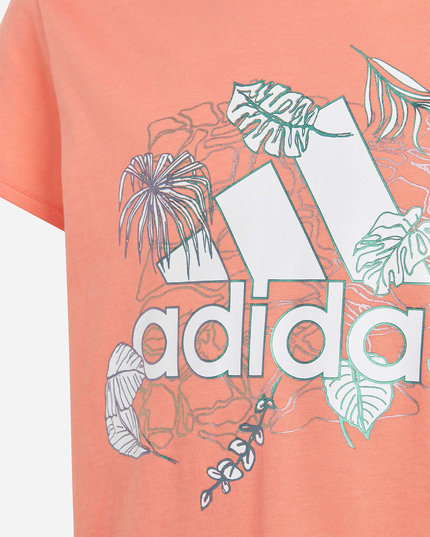 T-shirt ADIDAS JUNGLE JR - Rosa - 4 | Cisalfa Sport