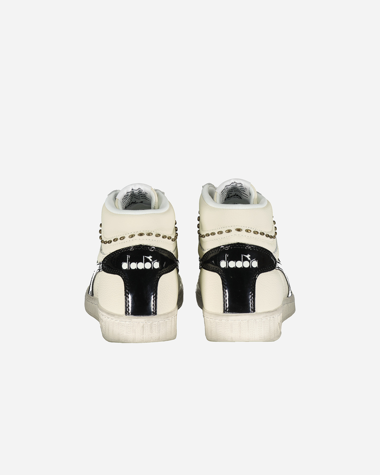Scarpe sneakers DIADORA GAME HIGH WAXED STUDS W - Bianco - 5 | Cisalfa Sport