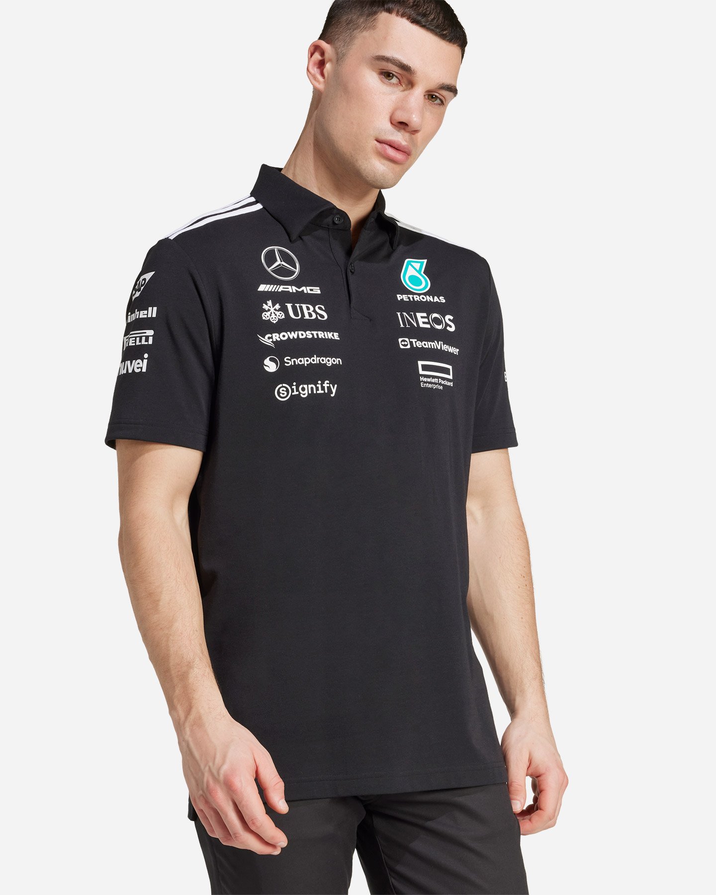 Fanwear ADIDAS MERCEDES TM M - Nero - 3 | Cisalfa Sport