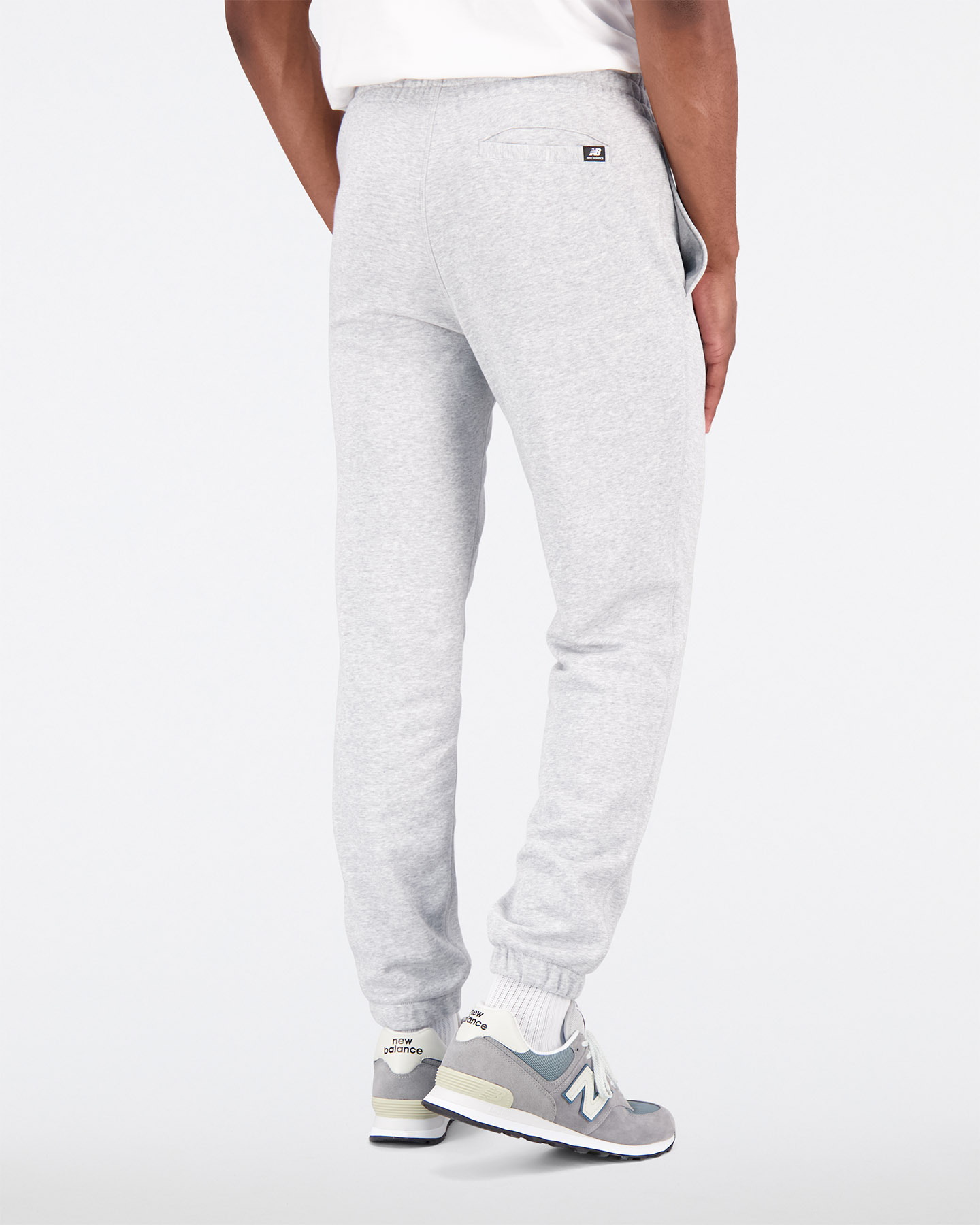 Pantalone NEW BALANCE ESSENTIAL REIMAG M - Grigio - 2 | Cisalfa Sport