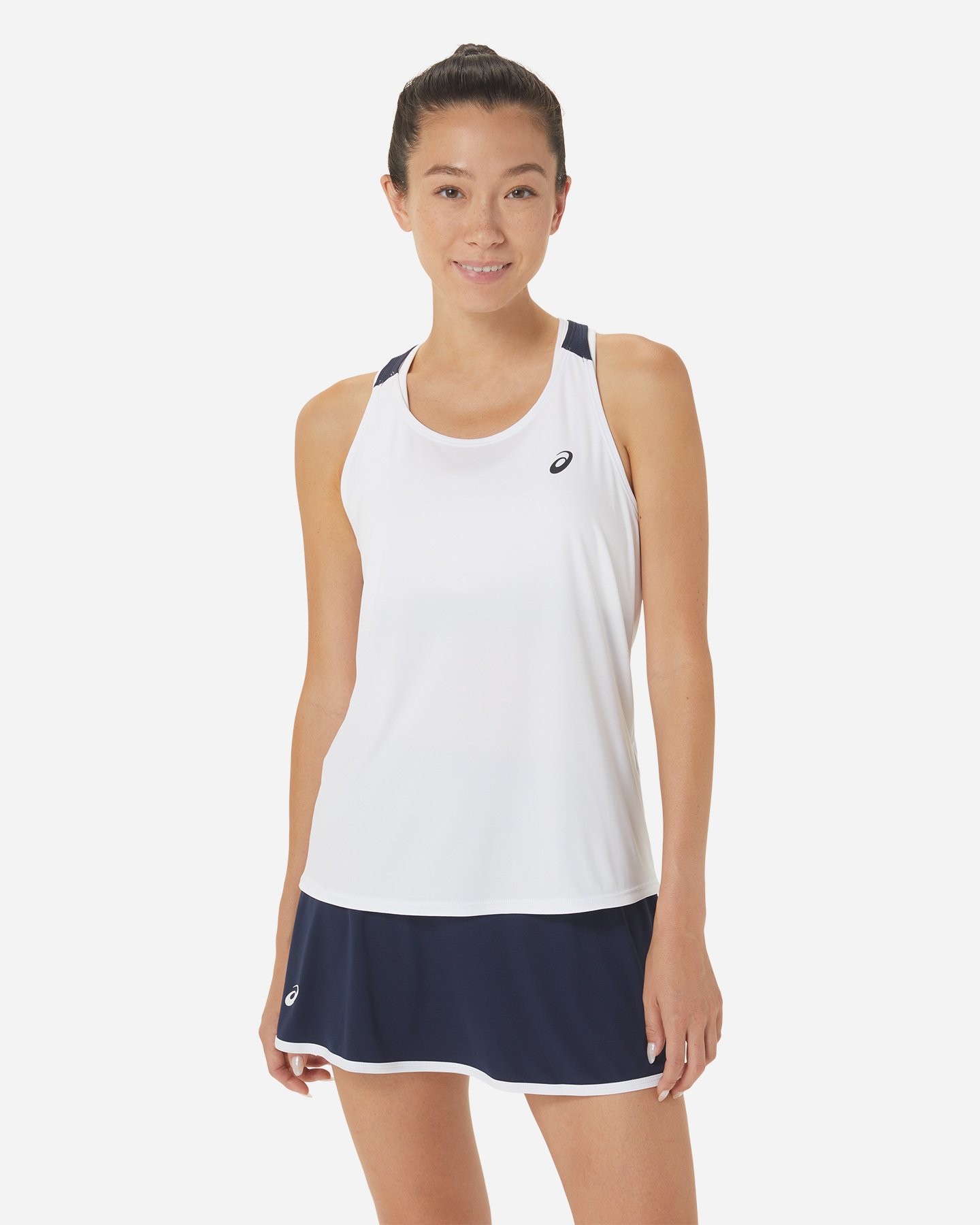T-shirt tennis ASICS COURT W - Bianco - 0 | Cisalfa Sport