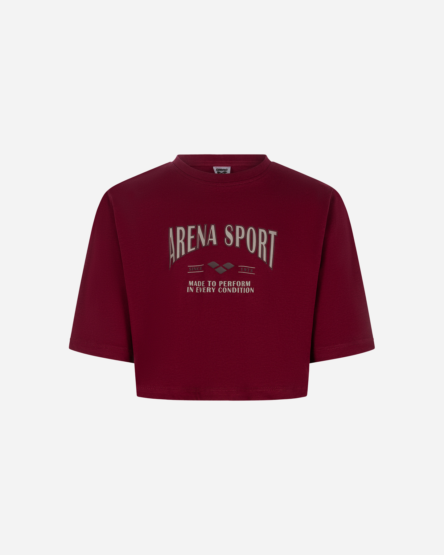 T-shirt ARENA ATHLETIC JR - Rosso - 0 | Cisalfa Sport