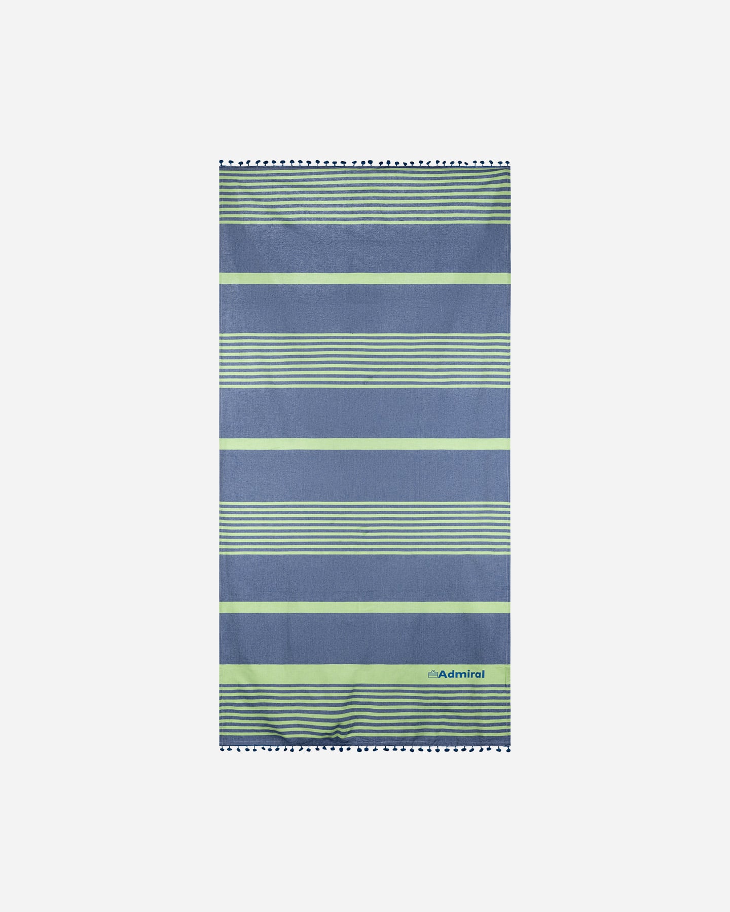 Telo mare ADMIRAL STRIPED  - Verde - 0 | Cisalfa Sport