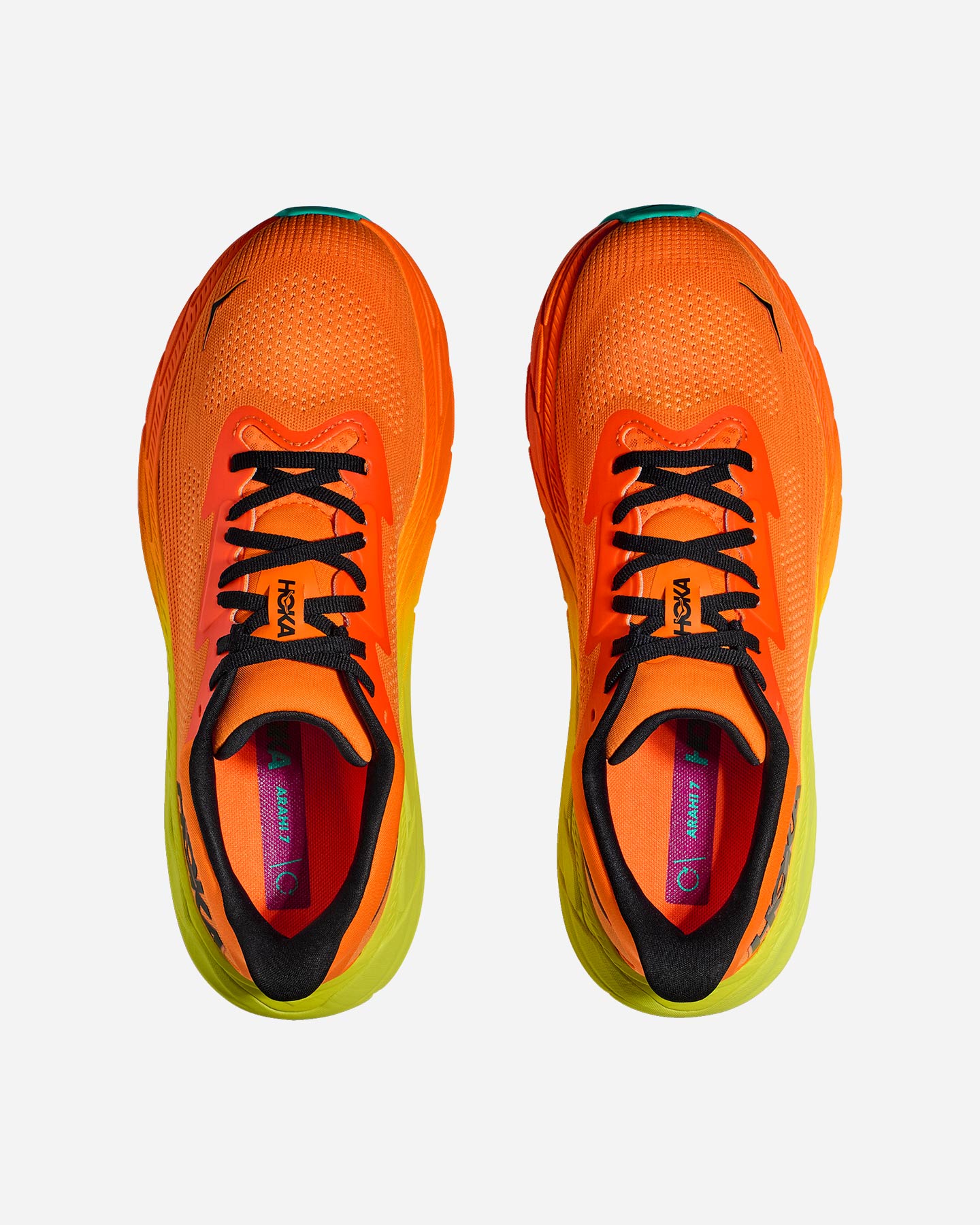 Scarpe running HOKA ARAHI 7 M - Arancione - 3 | Cisalfa Sport