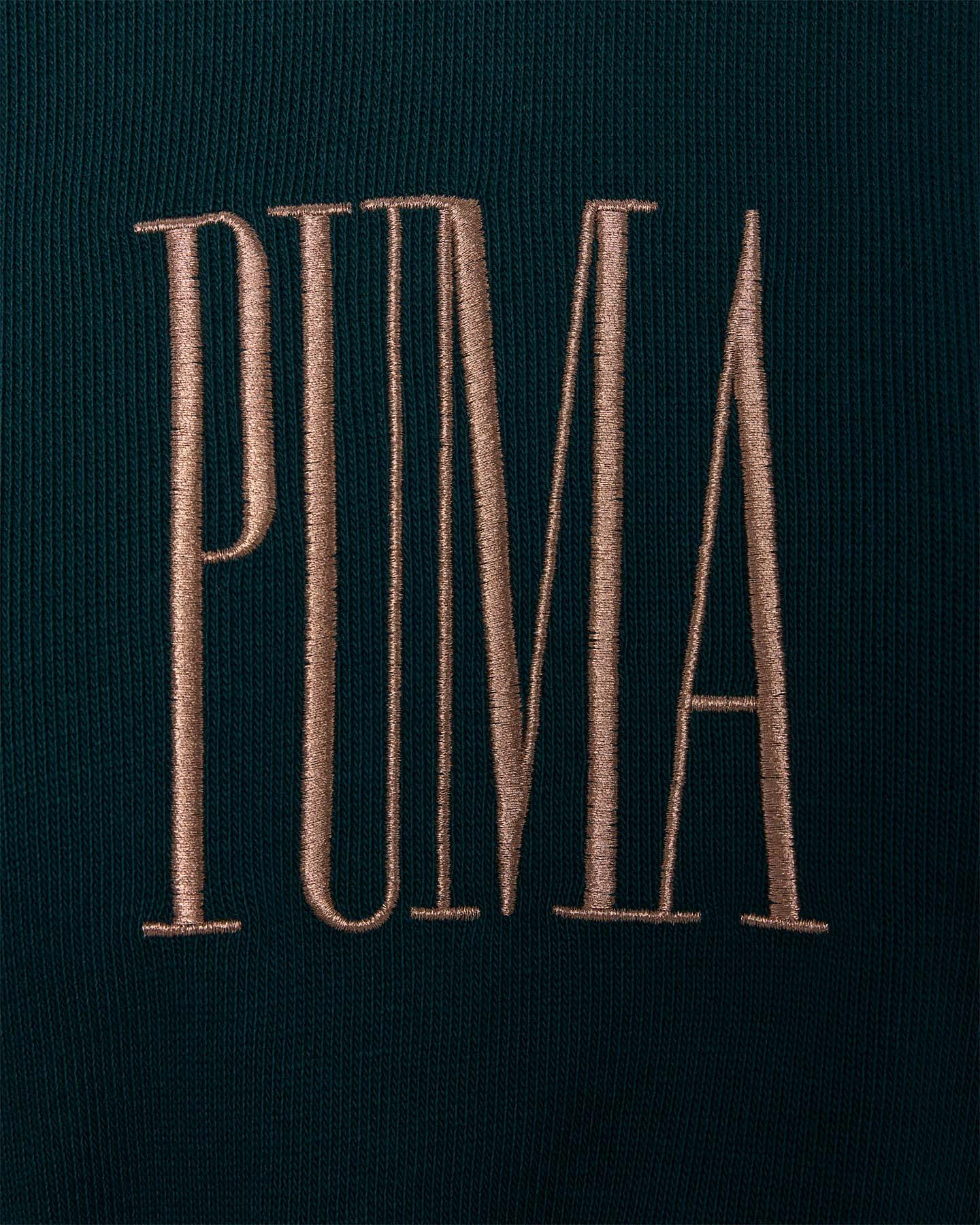 Felpa PUMA CROP W - Verde - 2 | Cisalfa Sport