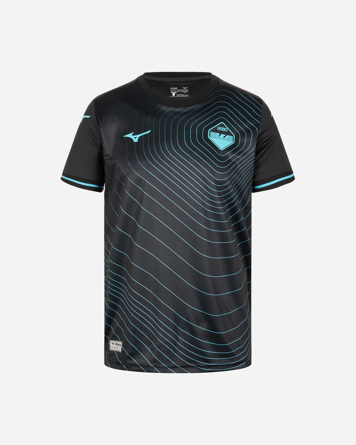 Maglia calcio ufficiale MIZUNO LAZIO THIRD 24-25 M - Nero - 0 | Cisalfa Sport