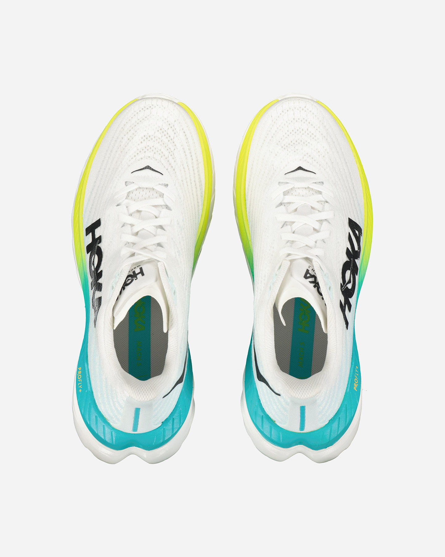 Scarpe running HOKA MACH 5 M - Bianco - 3 | Cisalfa Sport