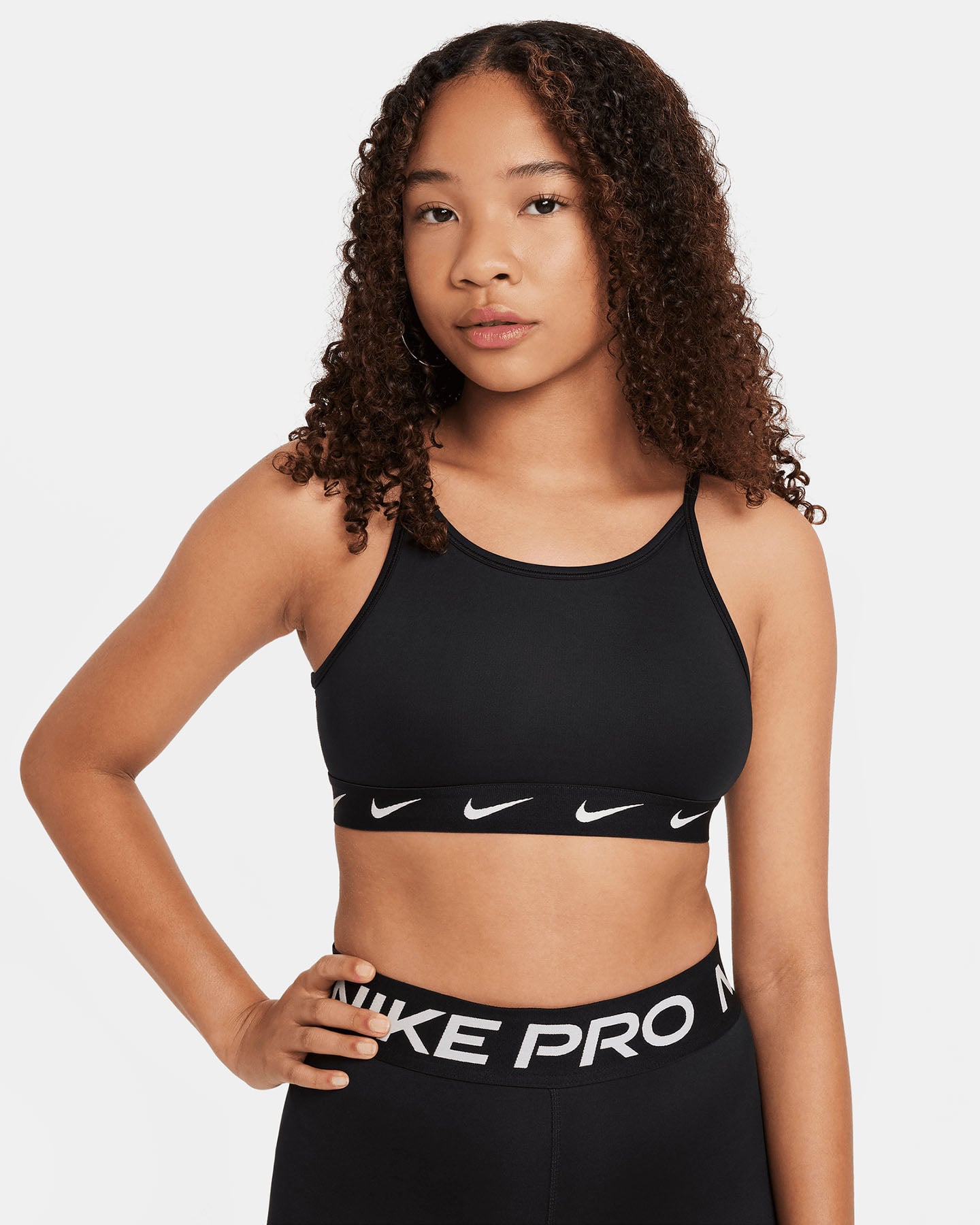 Canotta NIKE DRI FIT ONE JR - Nero - 0 | Cisalfa Sport