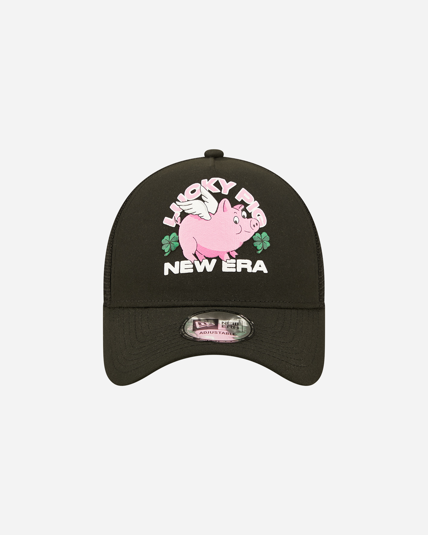 Cappellino NEW ERA TRUCKER SIGN LUCKY PIG BULLS  - Nero - 1 | Cisalfa Sport