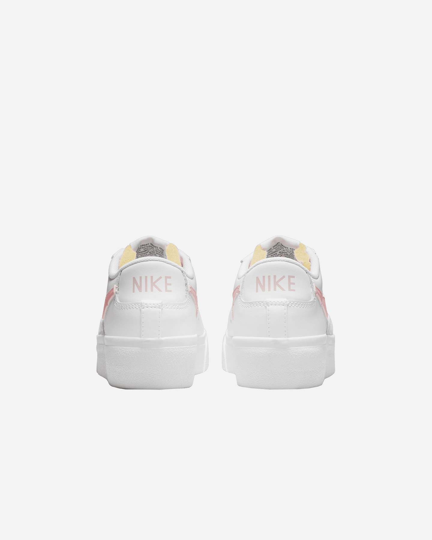 Scarpe sneakers NIKE BLAZER LOW PLATFORM W - Bianco - 4 | Cisalfa Sport